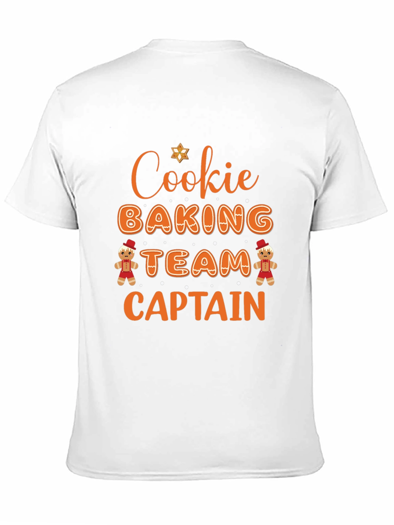 Cookie Baking Team Captain Black T-Shirt