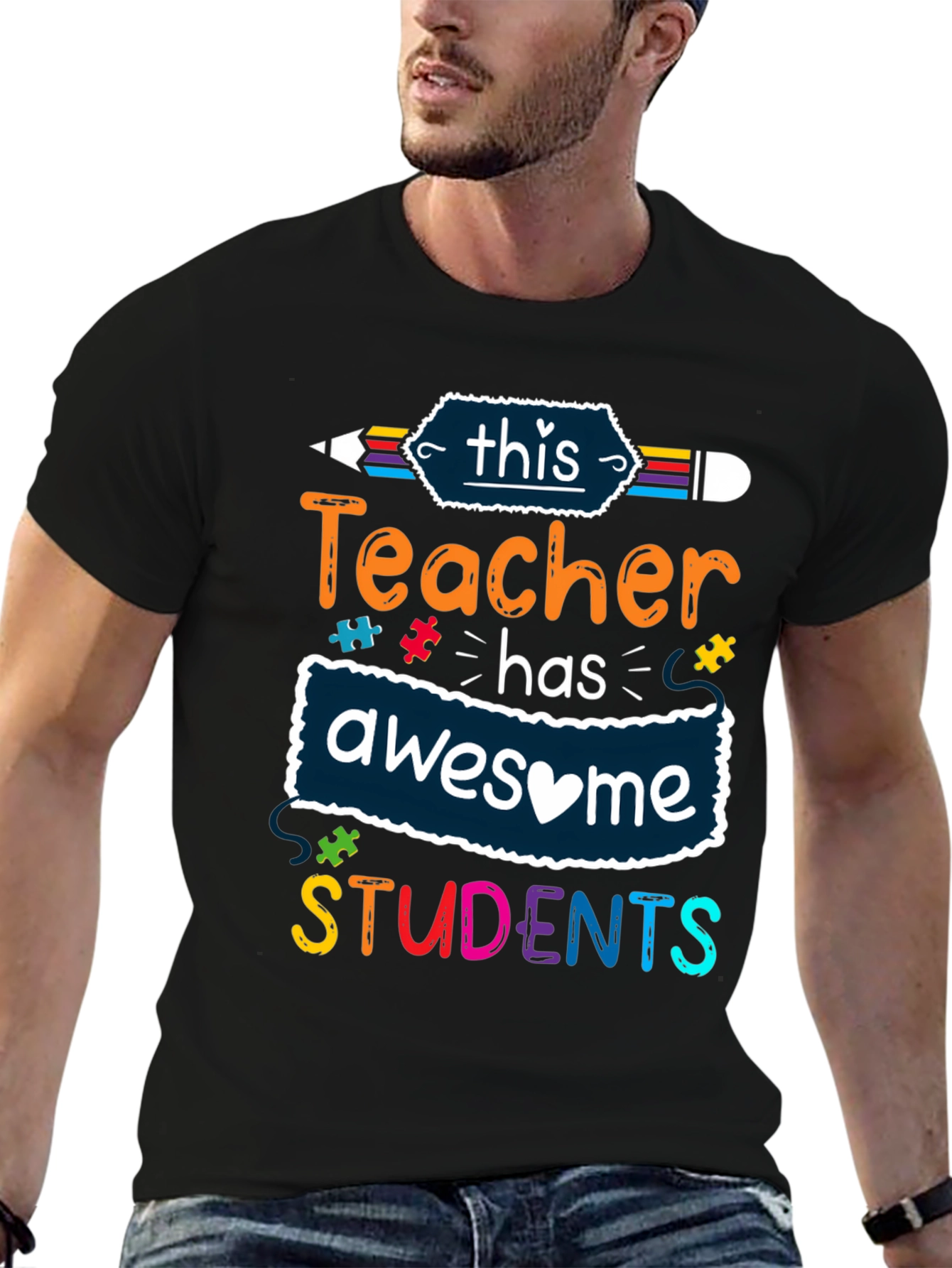 Awesome Teacher Students Graphic Tee