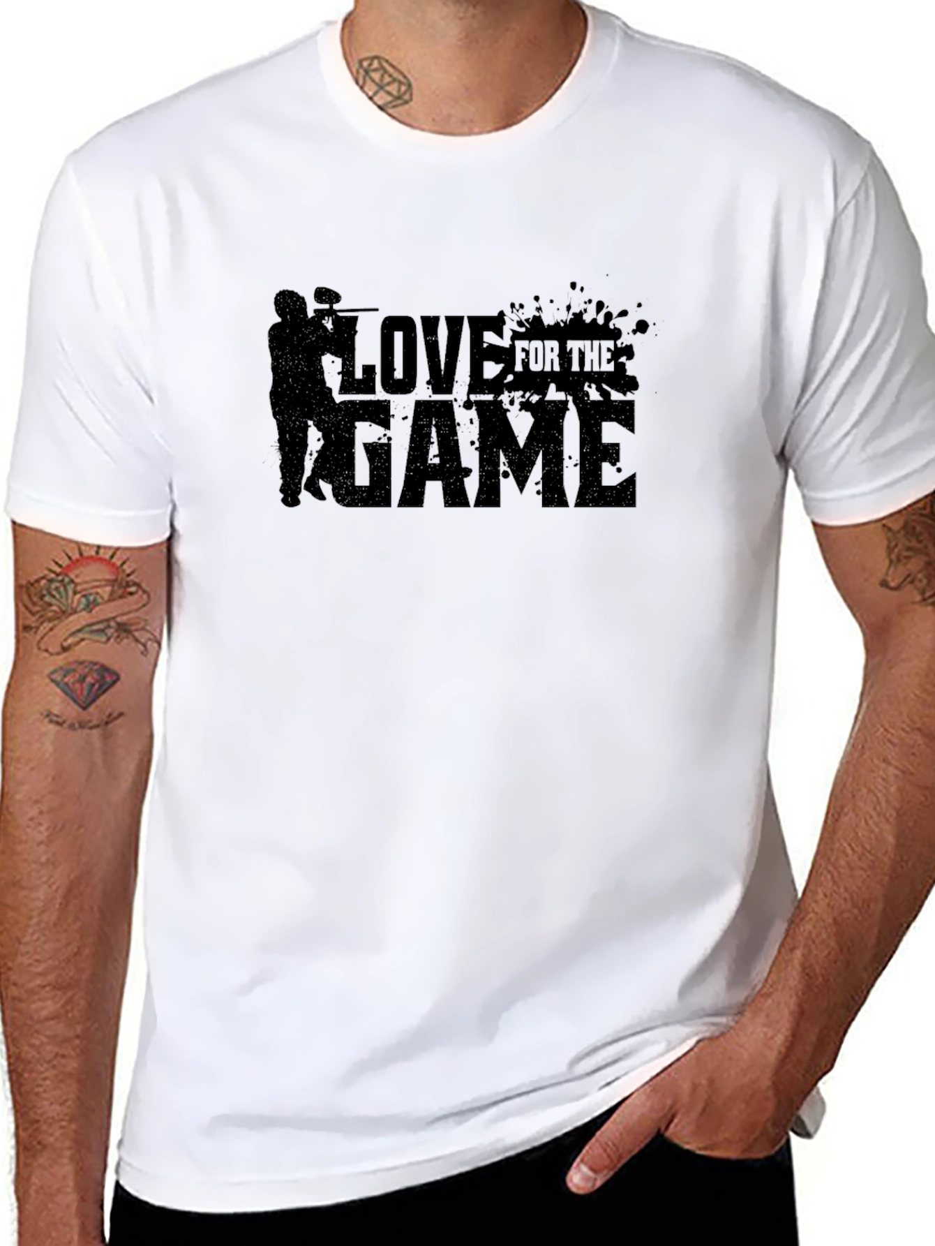 Love for the Game Black T-Shirt