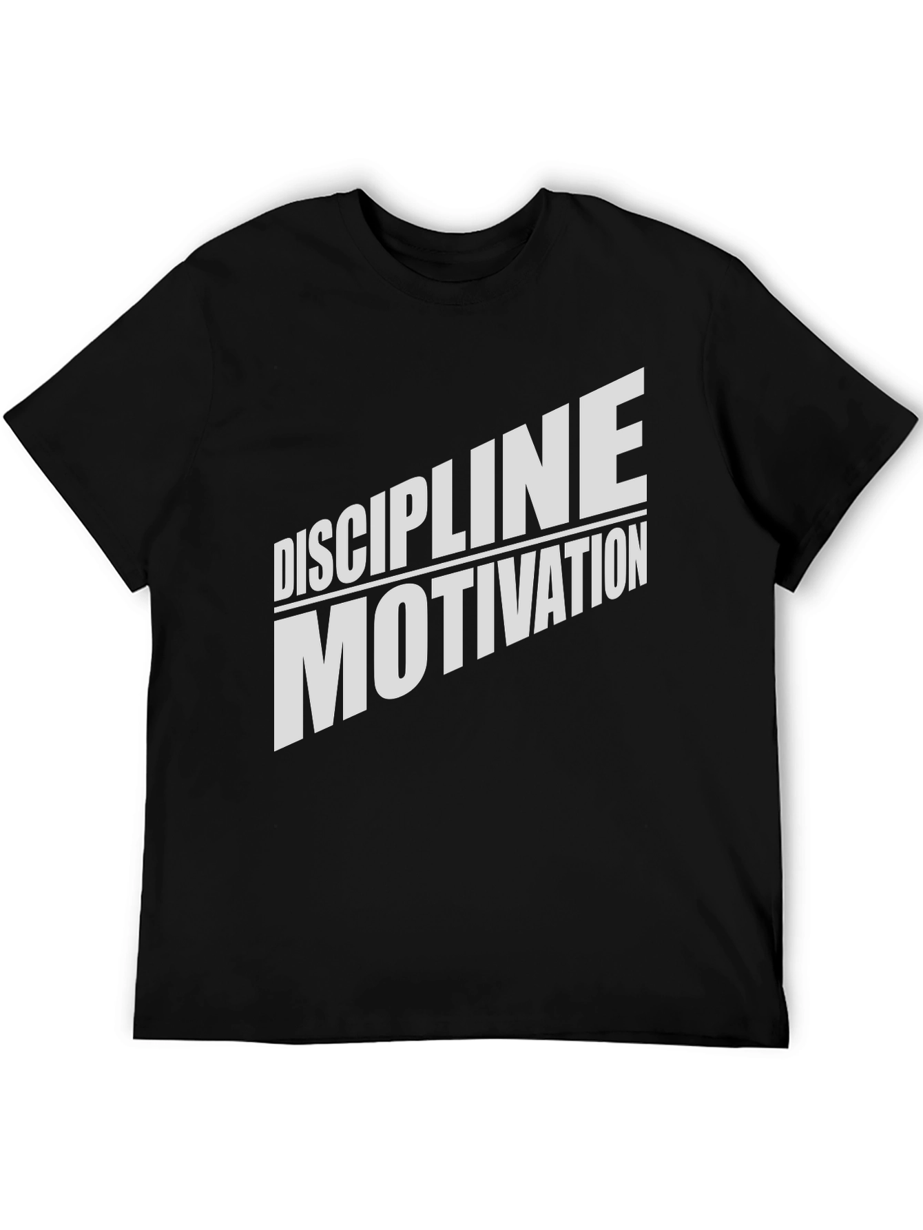 Discipline Motivation Graphic T-Shirt