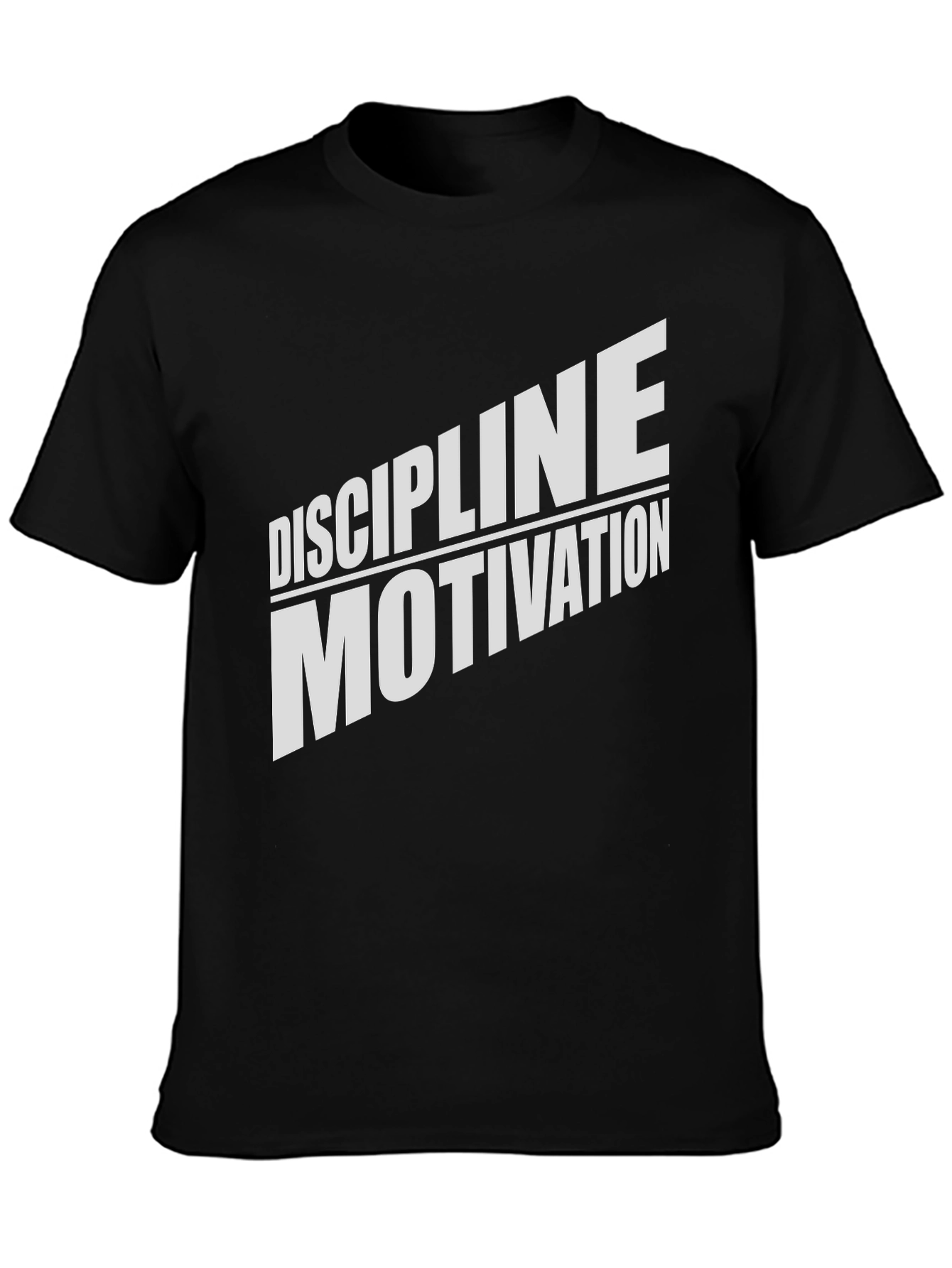 Discipline Motivation Graphic T-Shirt