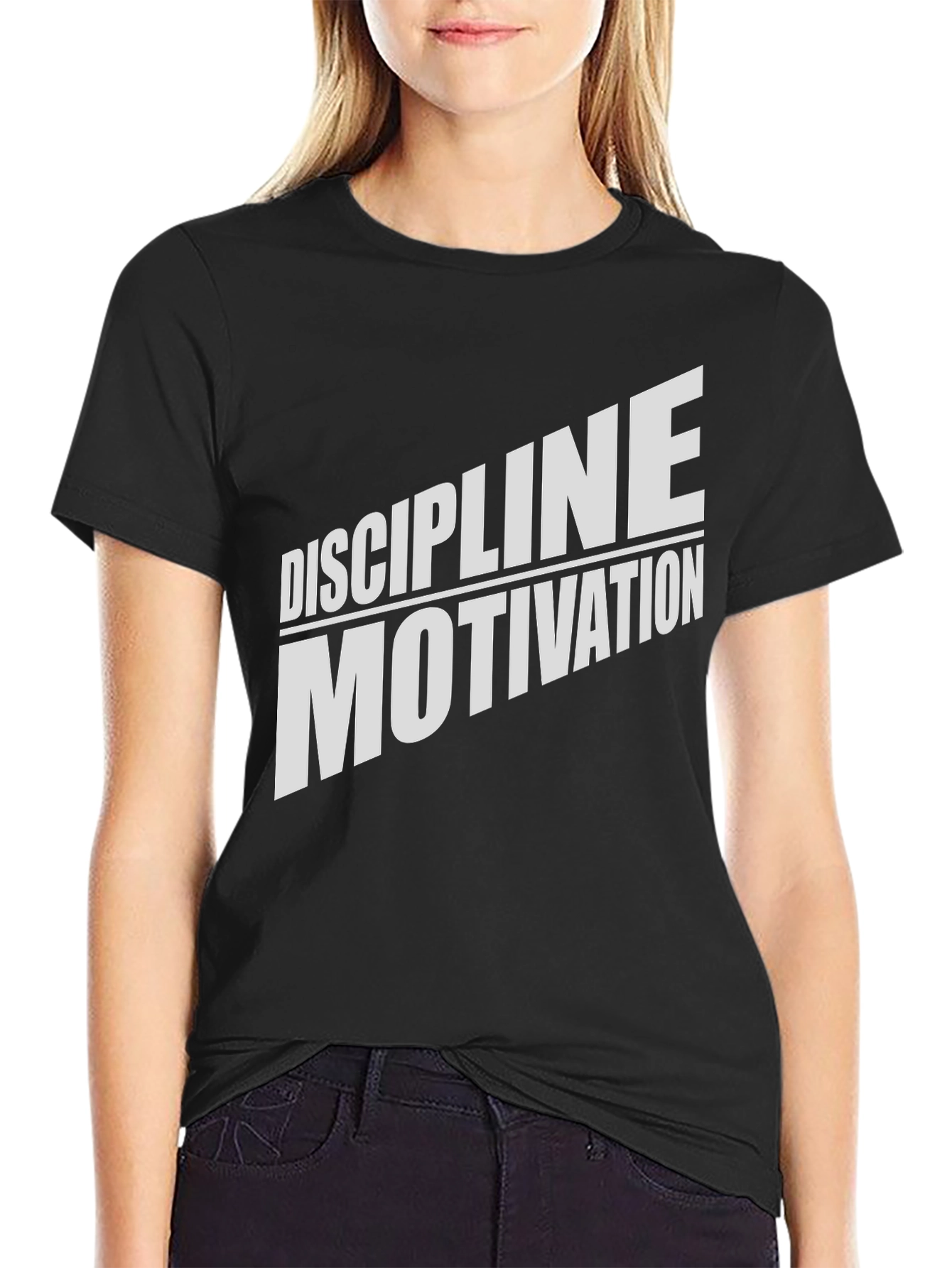 Discipline Motivation Graphic T-Shirt