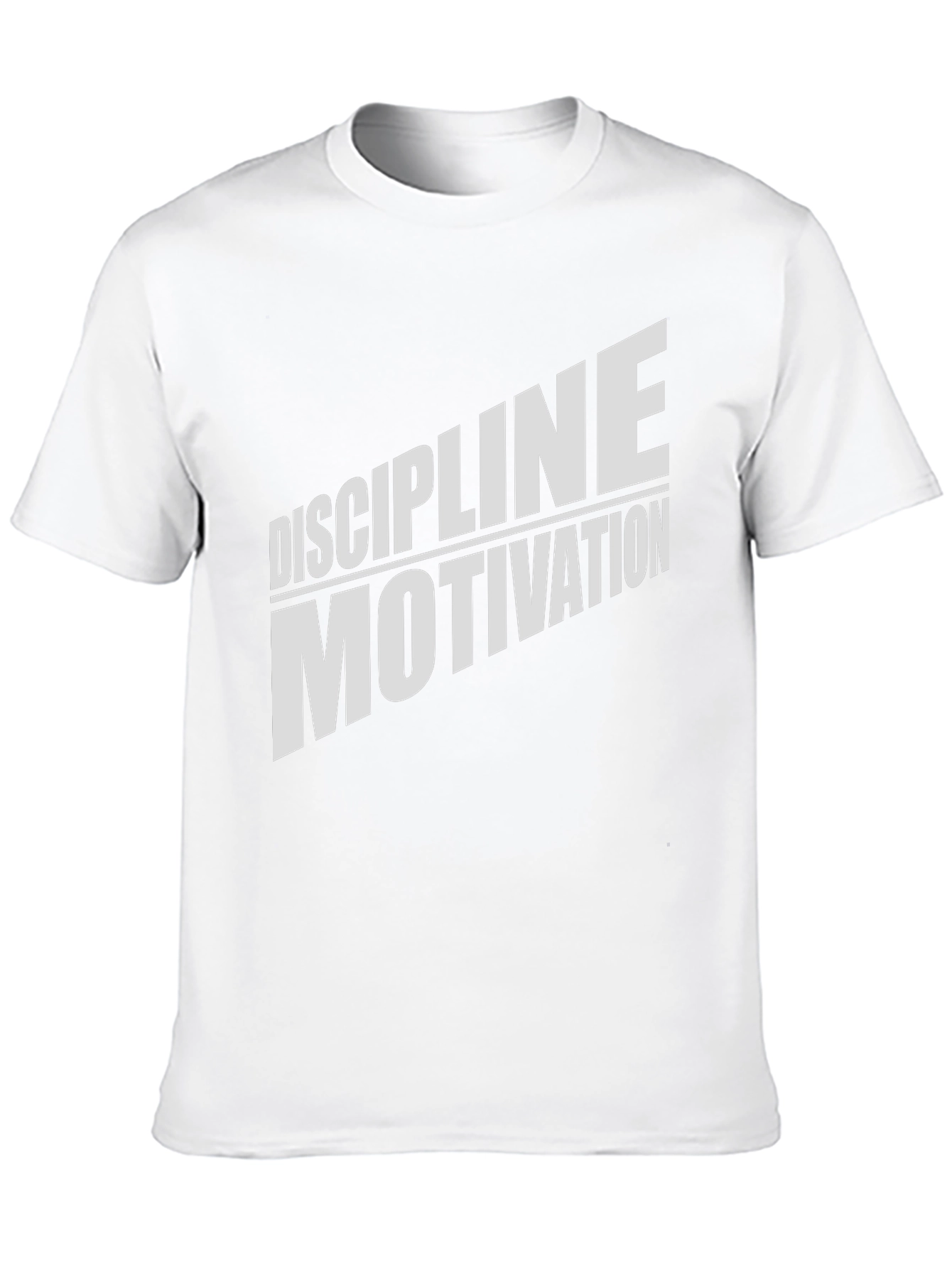 Discipline Motivation Graphic T-Shirt