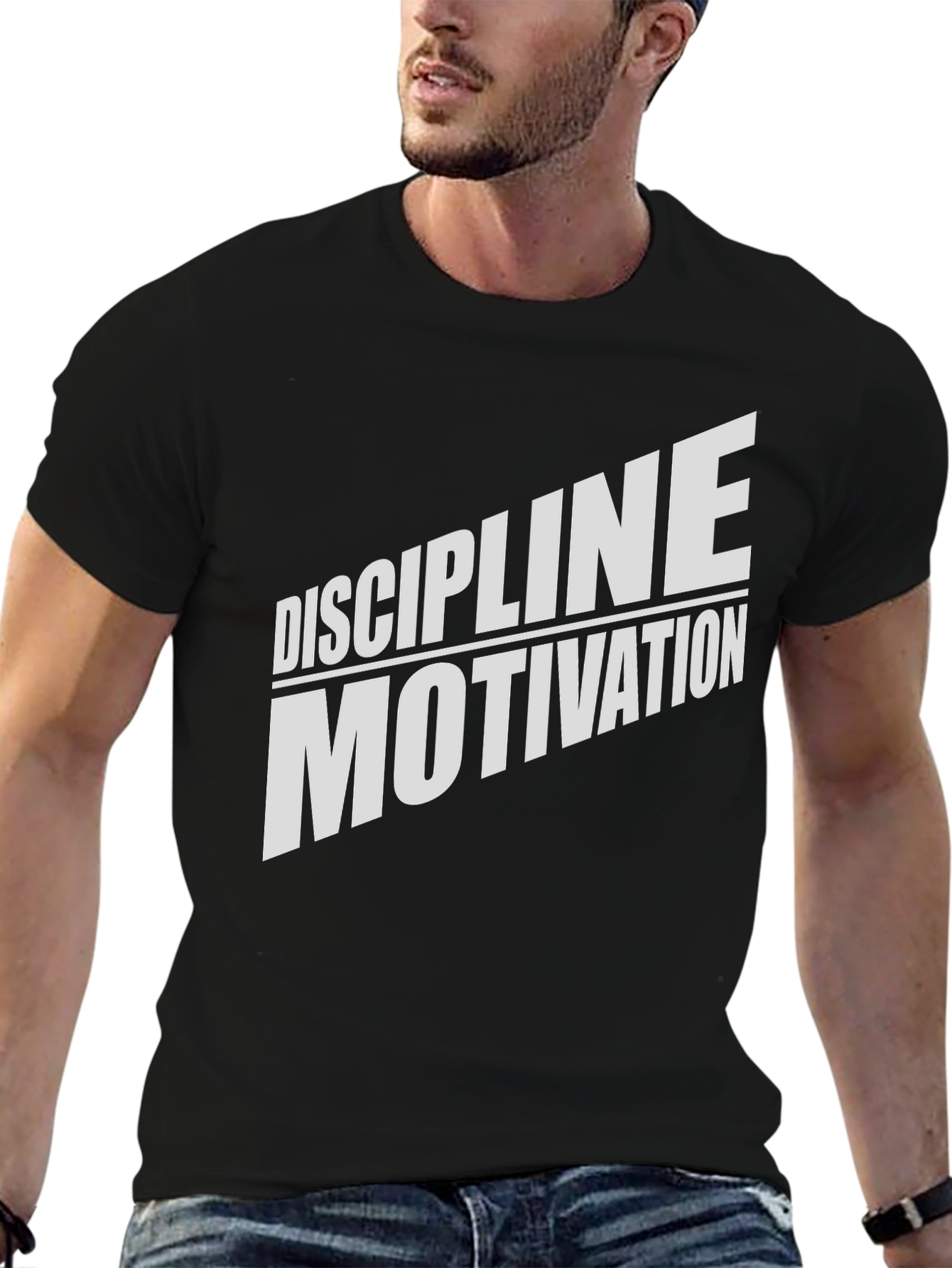 Discipline Motivation Graphic T-Shirt