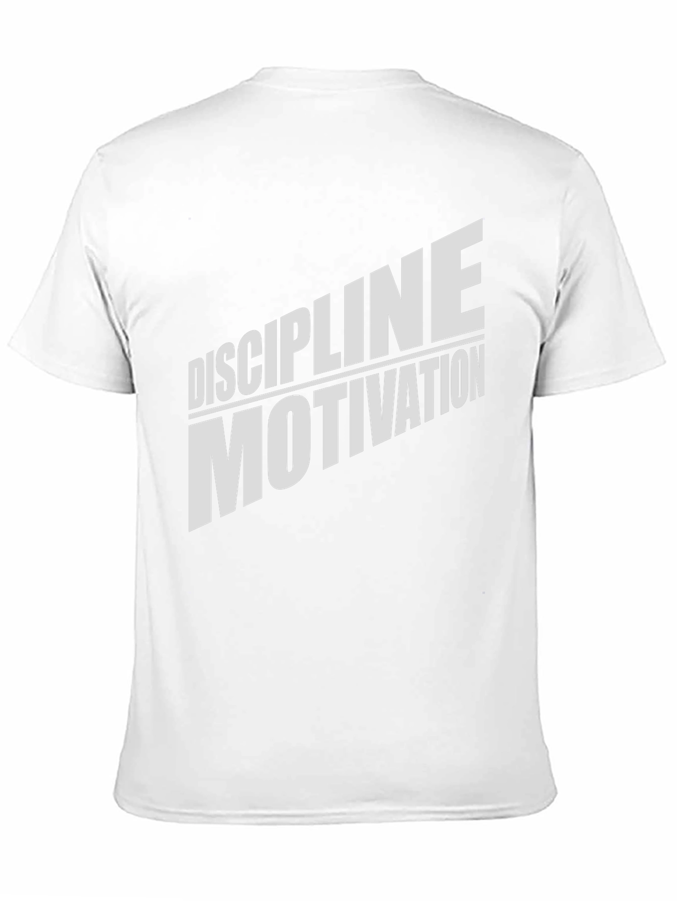 Discipline Motivation Graphic T-Shirt