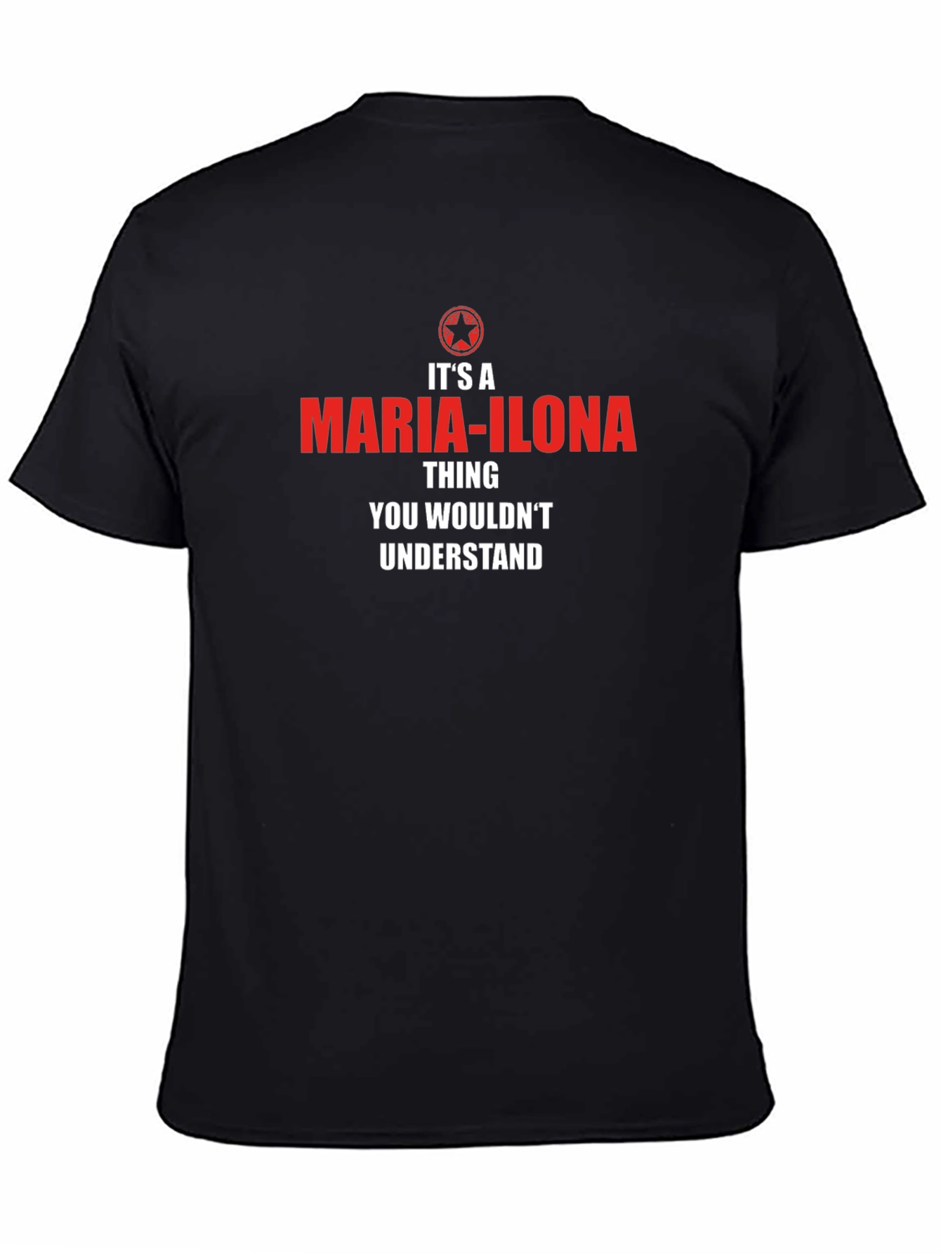 Maria-Ilona Thing T-Shirt - Funny Personalized Name Tee