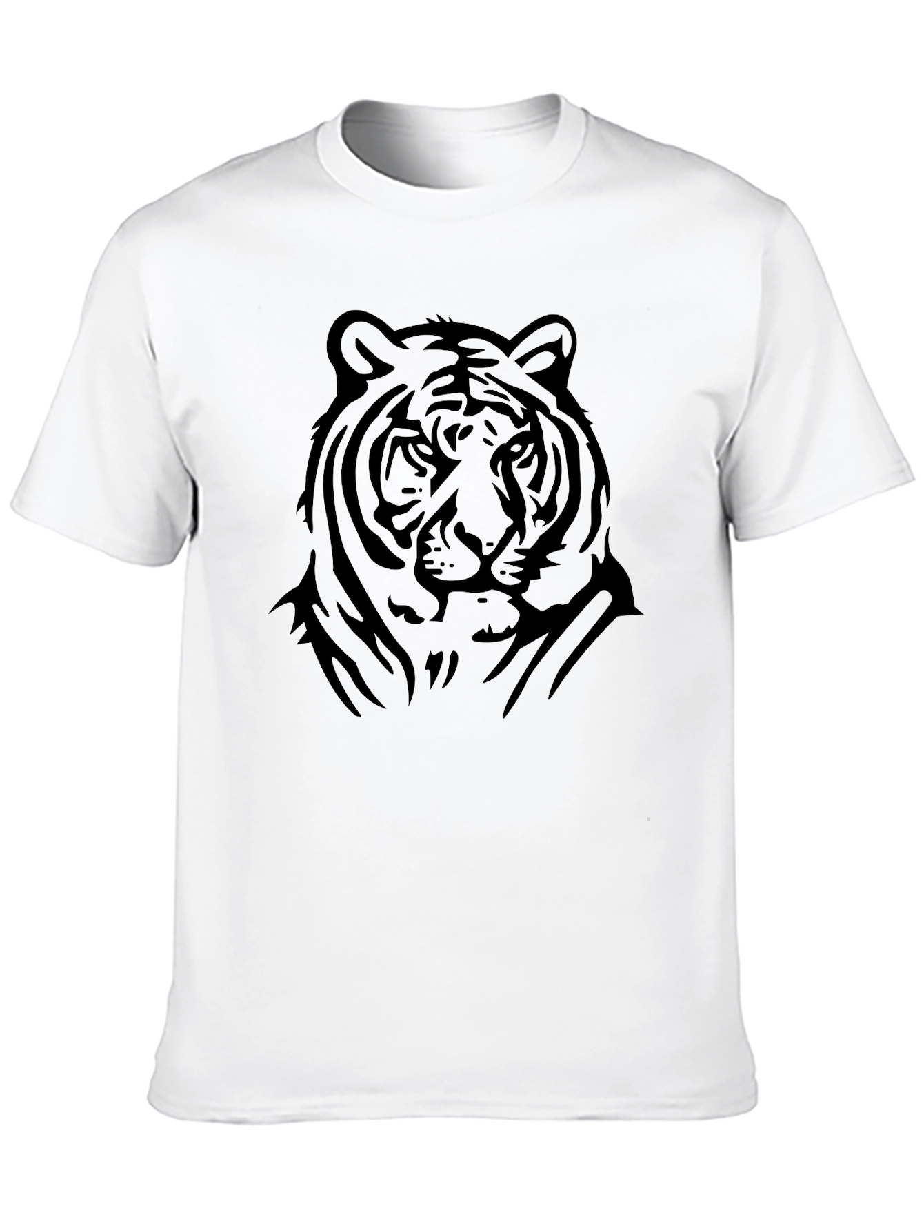 Tiger Graphic Black T-Shirt