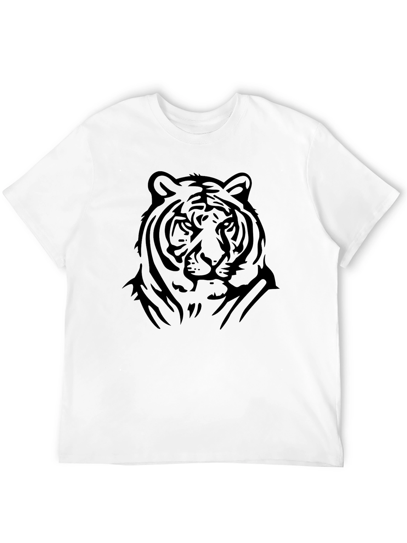 Tiger Graphic Black T-Shirt
