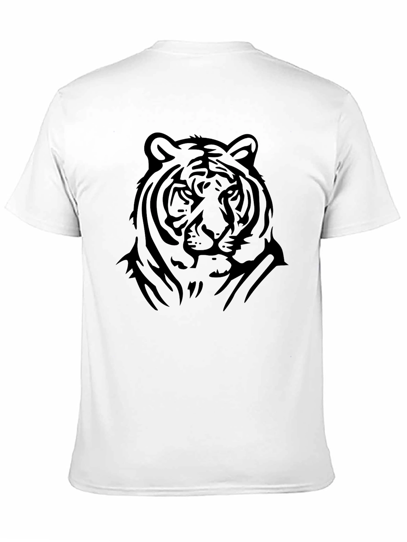 Tiger Graphic Black T-Shirt