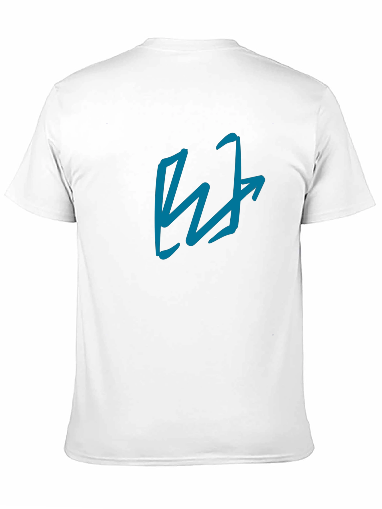 Abstract Graphic Tee - Black Casual Comfort