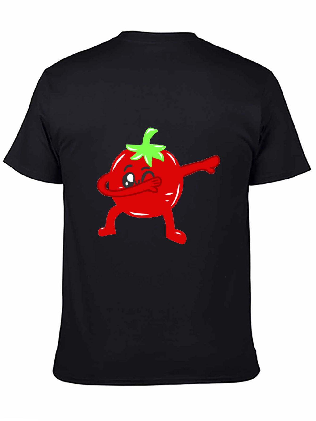 Dabbing Tomato Graphic Tee - Funny Food T-Shirt
