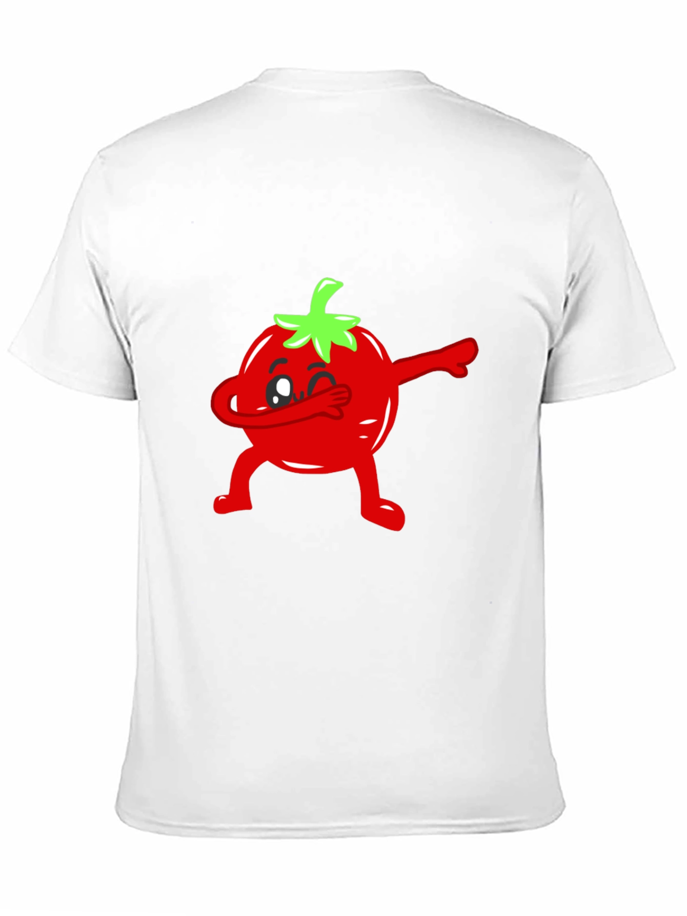 Dabbing Tomato Graphic Tee - Funny Food T-Shirt