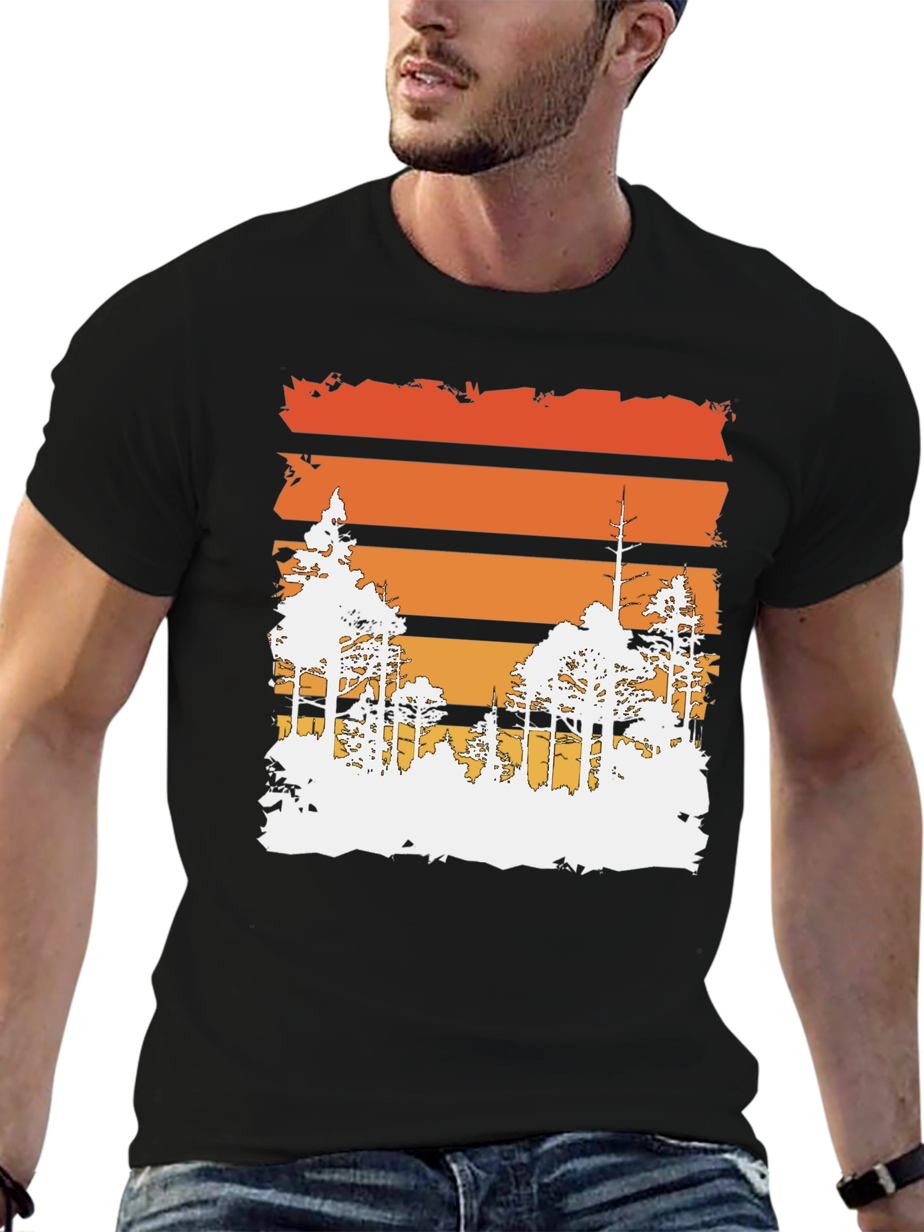 Sunset Forest Graphic Tee - Adventure Ready