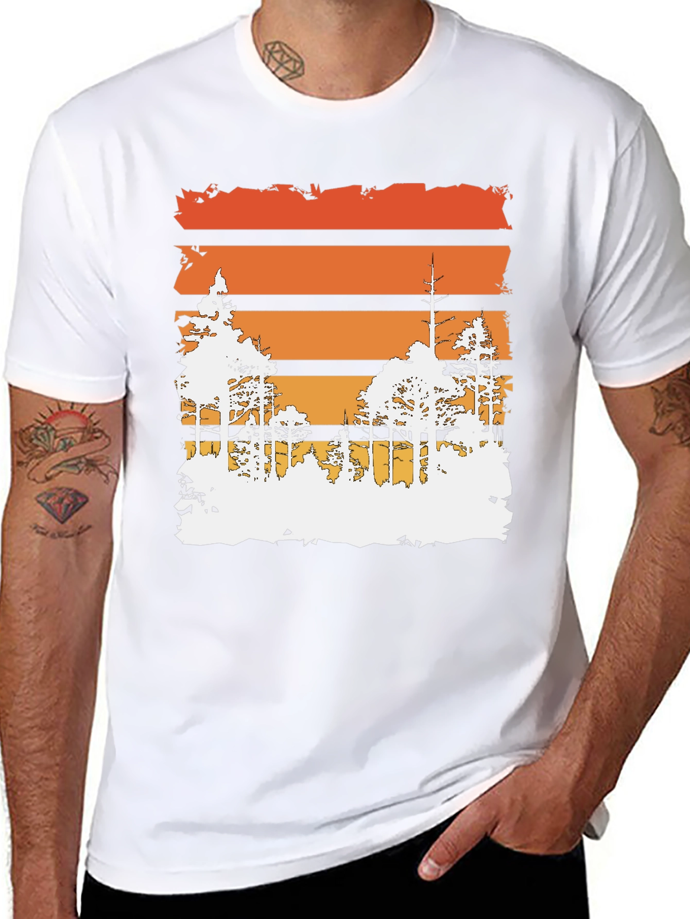 Sunset Forest Graphic Tee - Adventure Ready