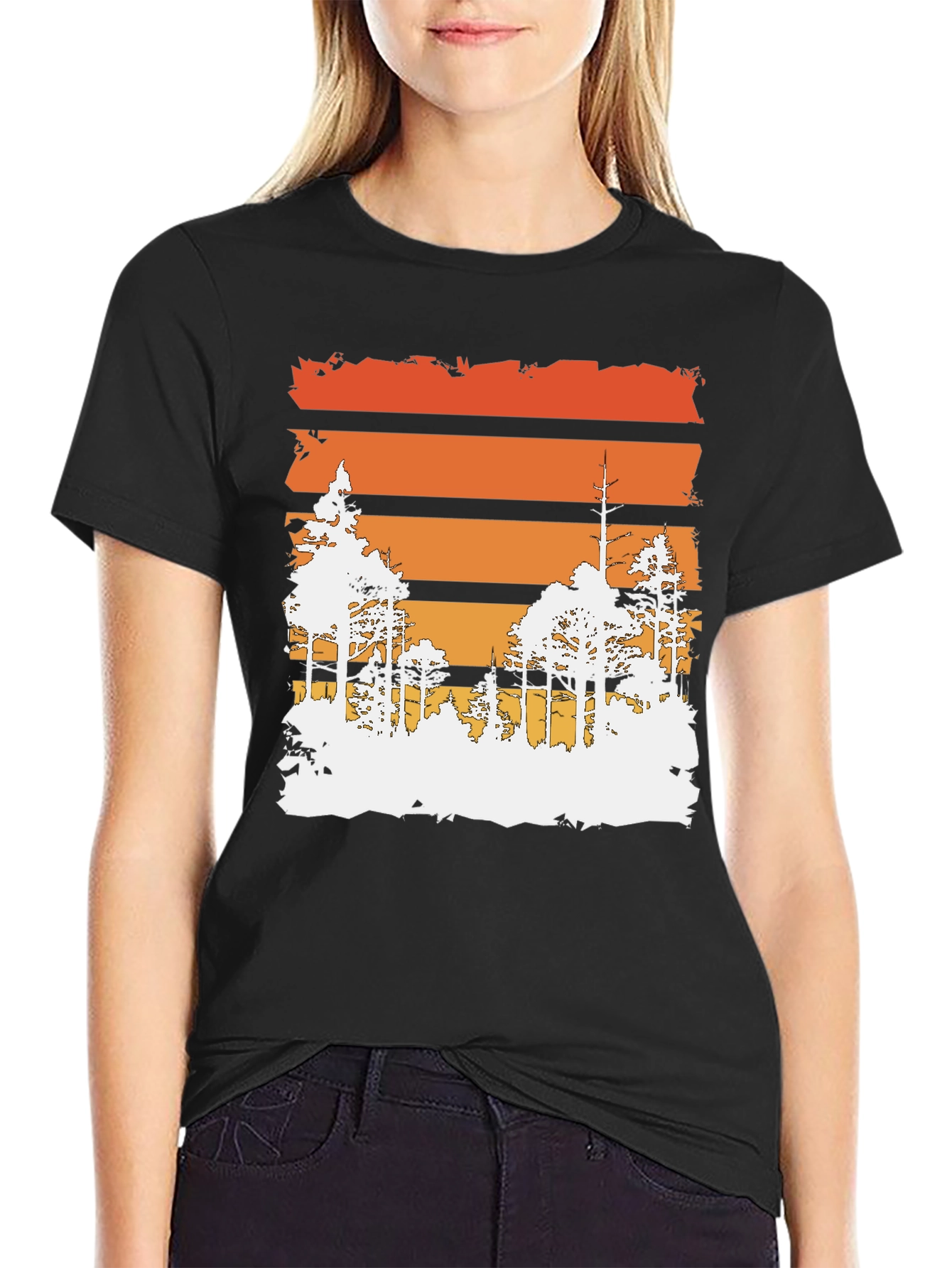 Sunset Forest Graphic Tee - Adventure Ready