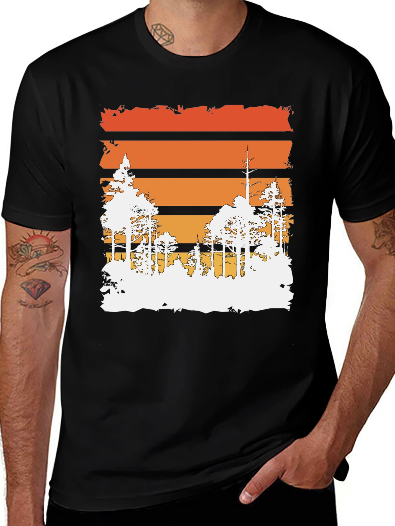 Sunset Forest Graphic Tee - Adventure Ready