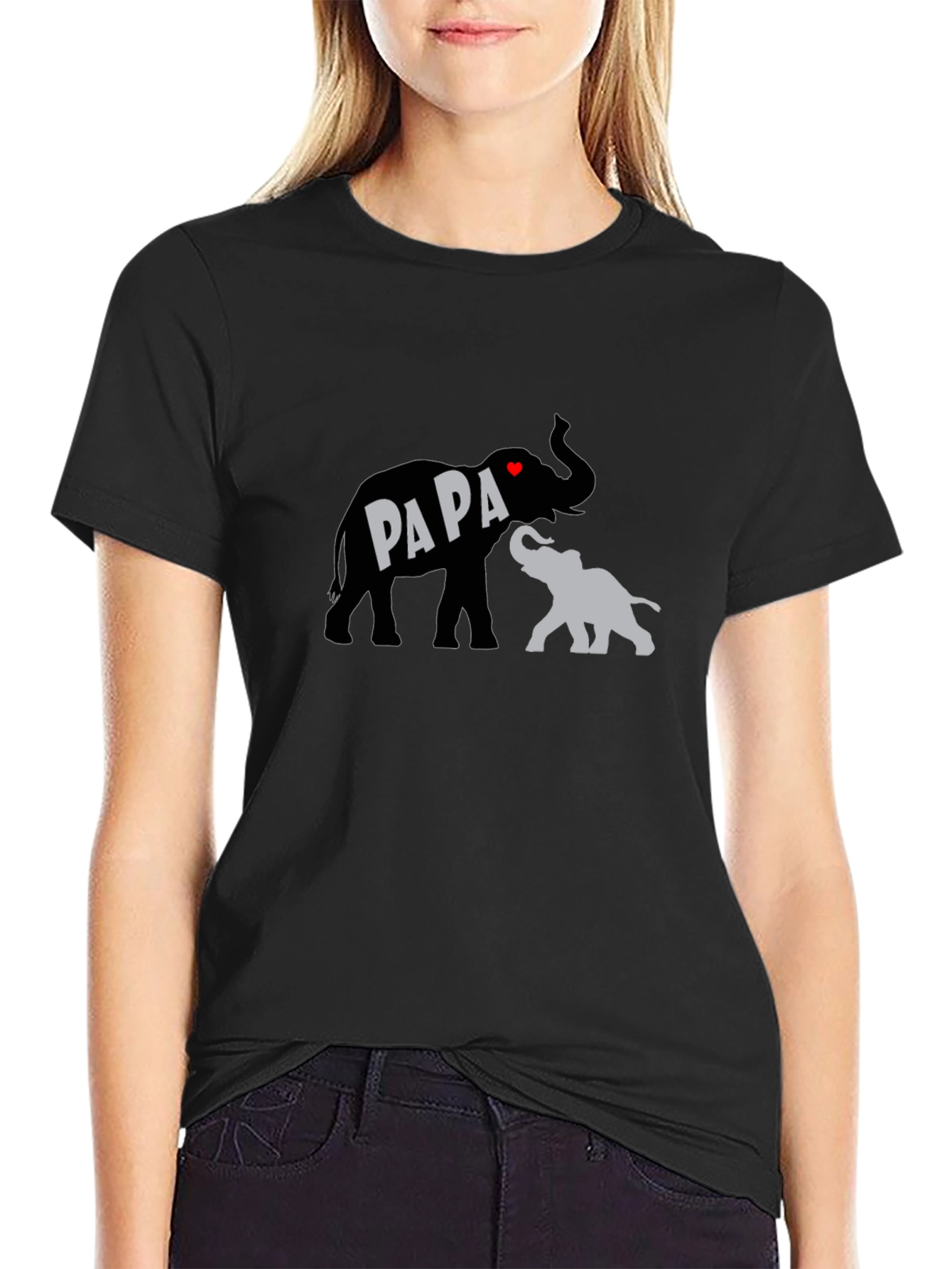 Papa Elephant T-Shirt - Fathers Day