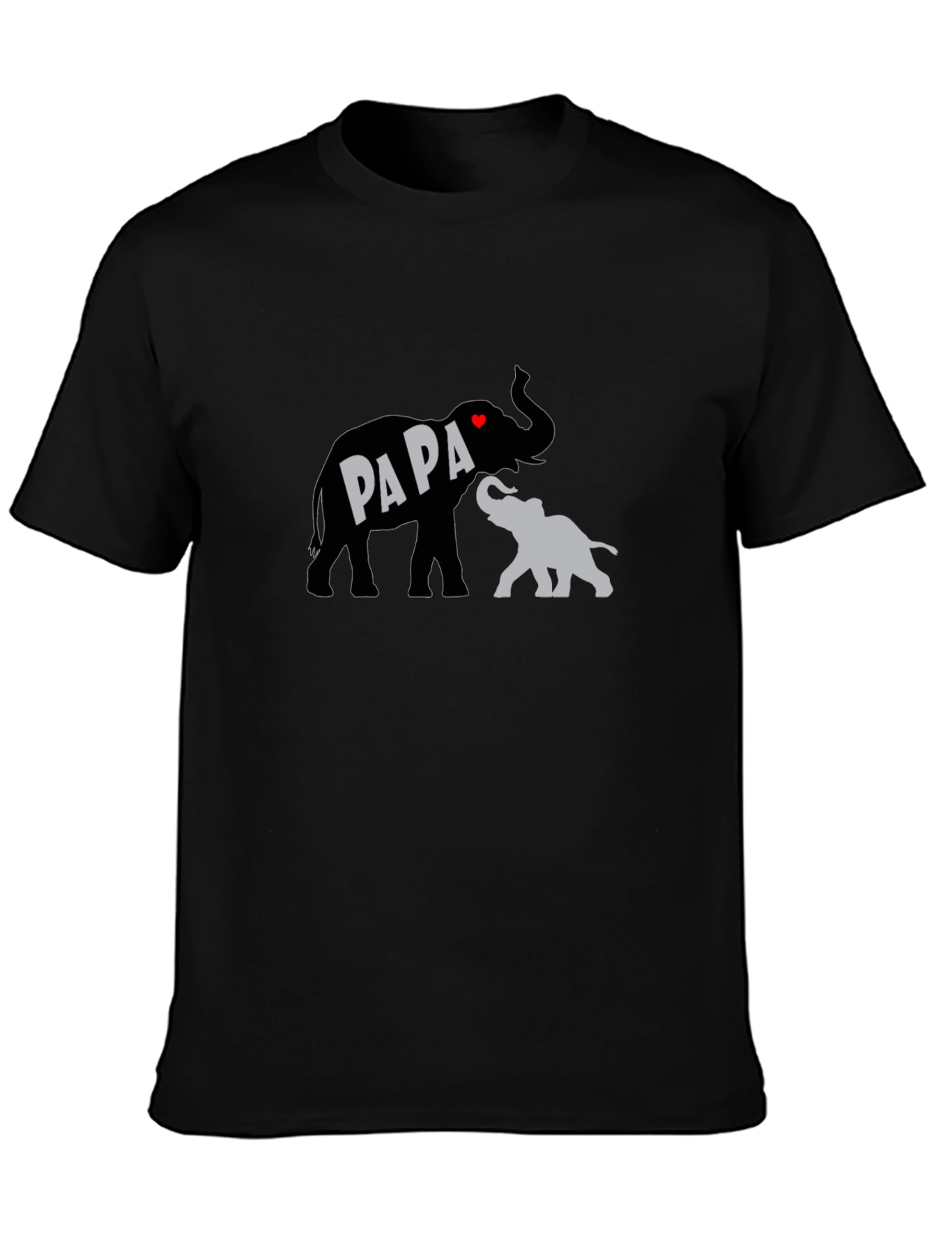 Papa Elephant T-Shirt - Fathers Day