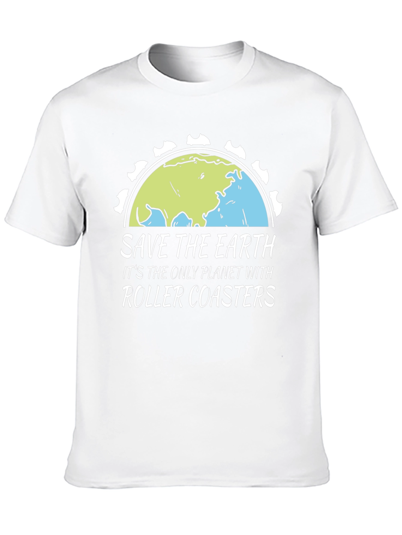 Save the Earth Roller Coaster T-Shirt