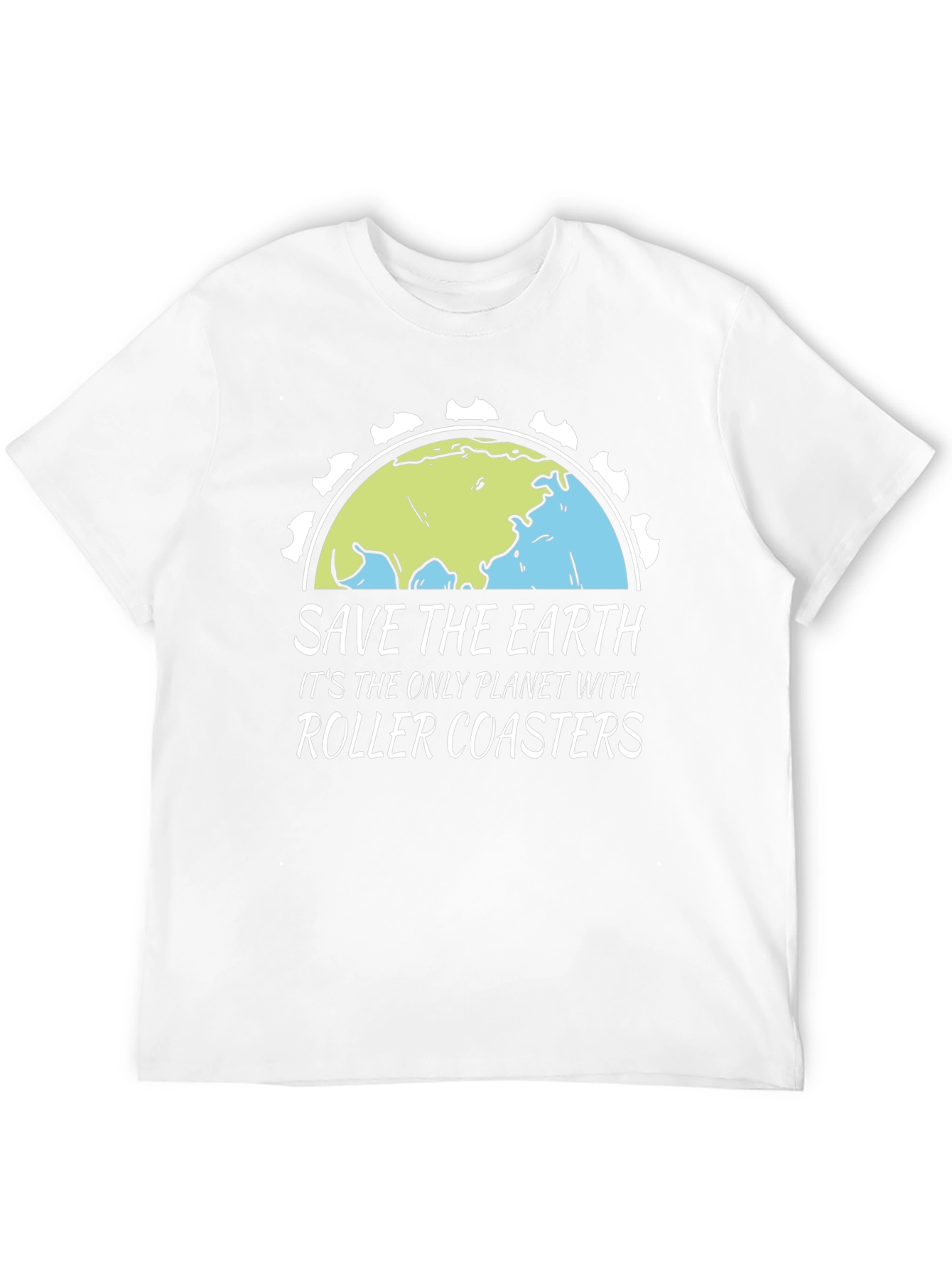 Save the Earth Roller Coaster T-Shirt