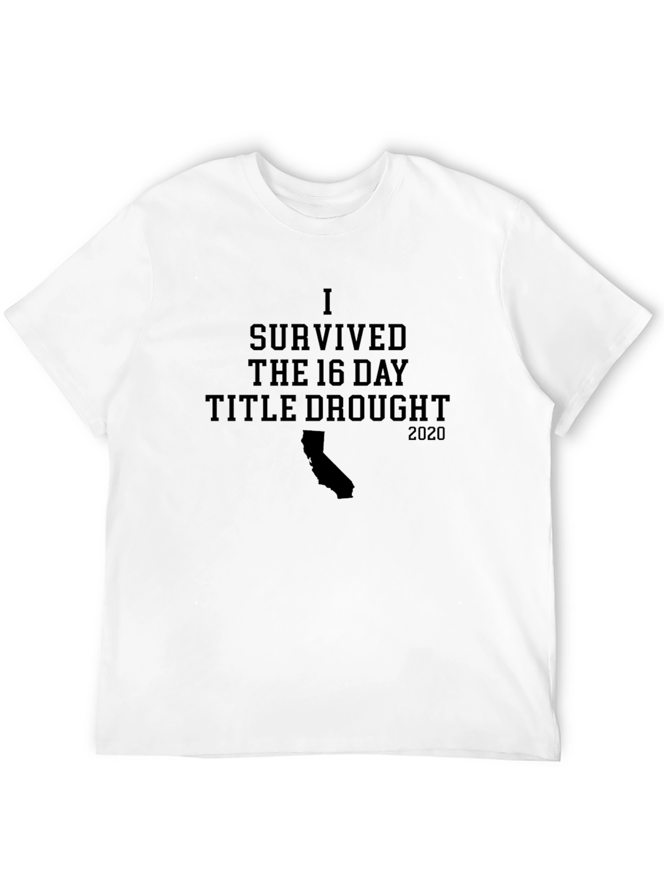 I Survived the 16 Day Title Drought Black T-Shirt