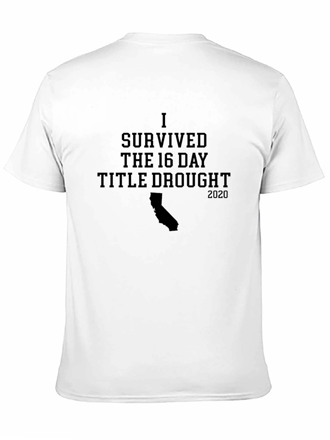 I Survived the 16 Day Title Drought Black T-Shirt