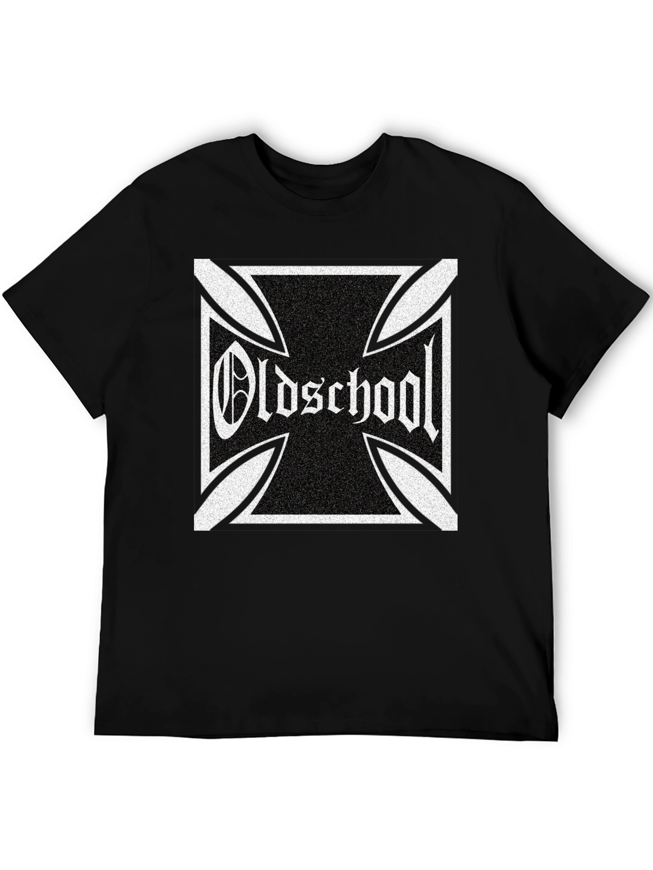 Oldschool Graphic T-Shirt - Black Cotton Tee
