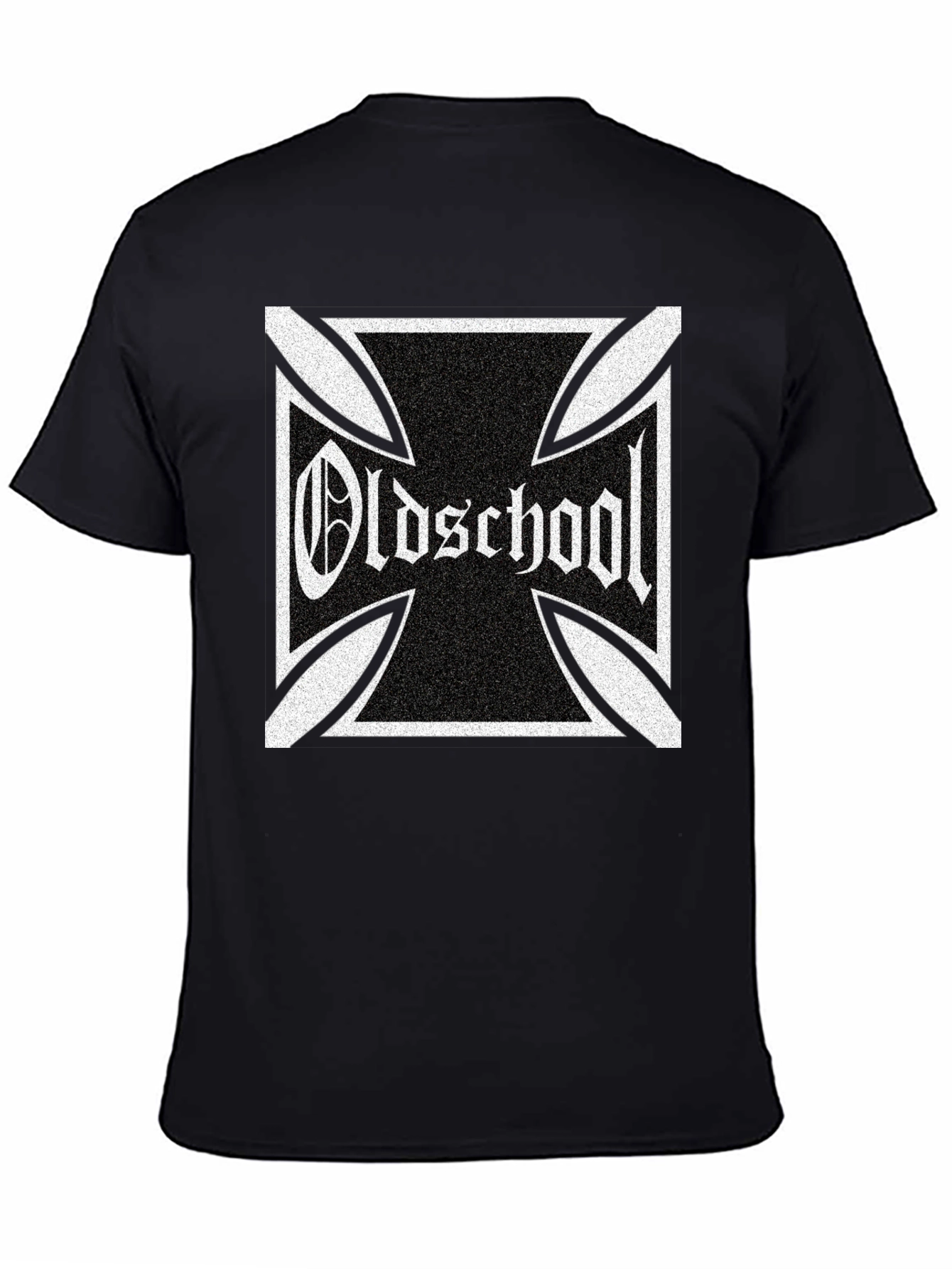 Oldschool Graphic T-Shirt - Black Cotton Tee