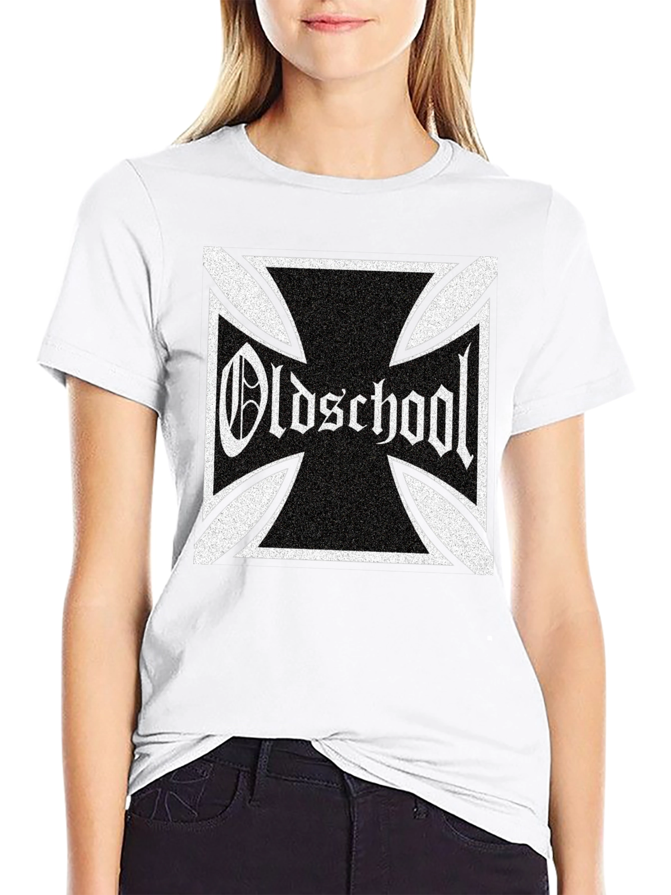 Oldschool Graphic T-Shirt - Black Cotton Tee