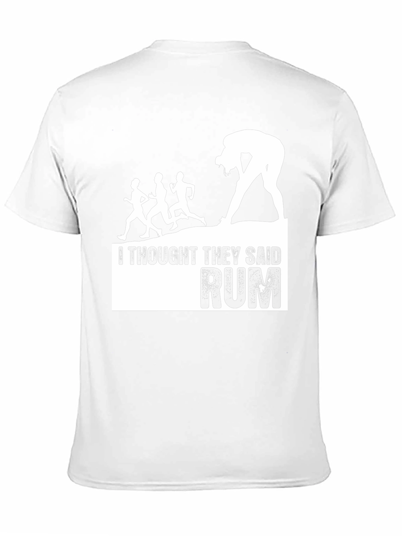 Funny Running T-Shirt: I Thought They Said Rum
