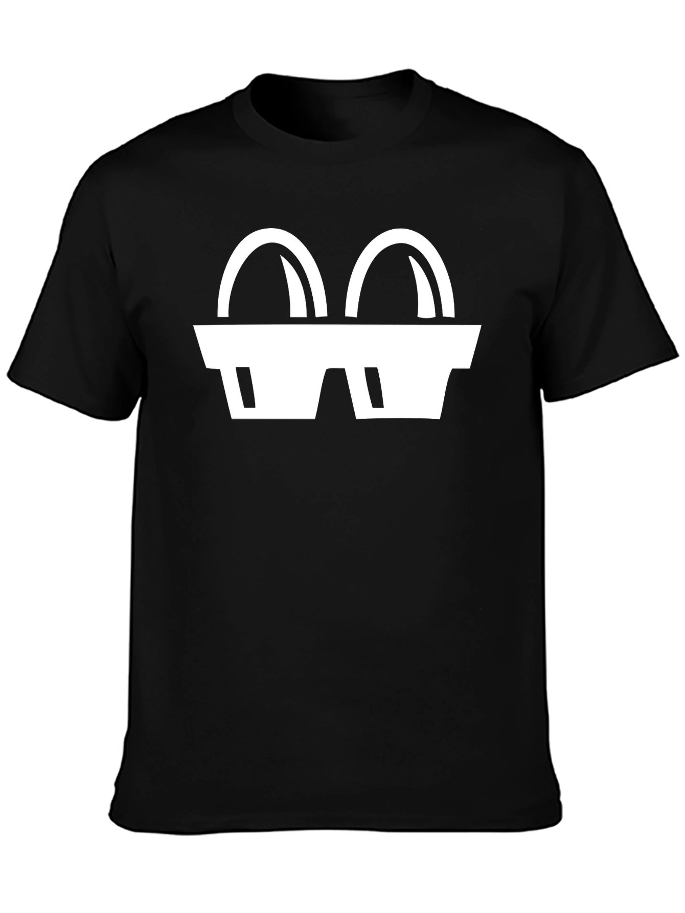 Funny Egg Carton Graphic T-Shirt