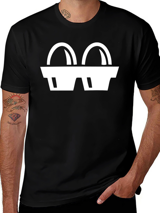 Funny Egg Carton Graphic T-Shirt
