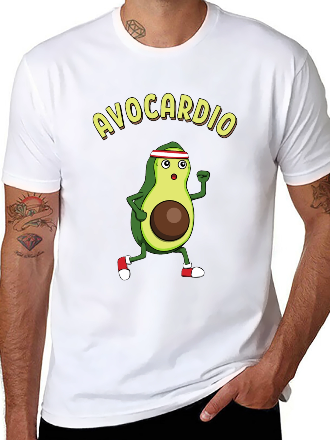 Avocardio Funny Workout T-Shirt