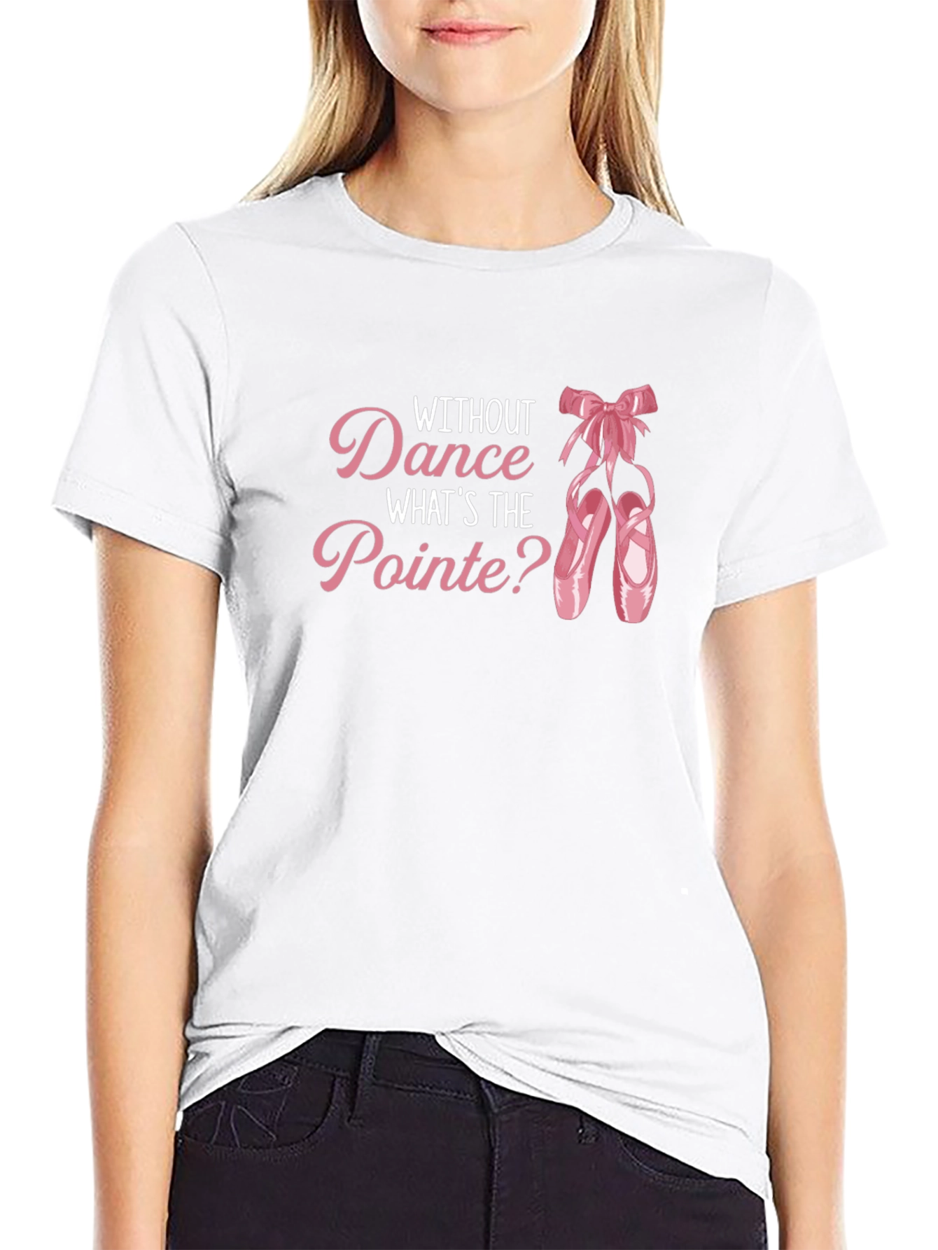 Dance Pointe Graphic T-Shirt - Ballet Lover Tee