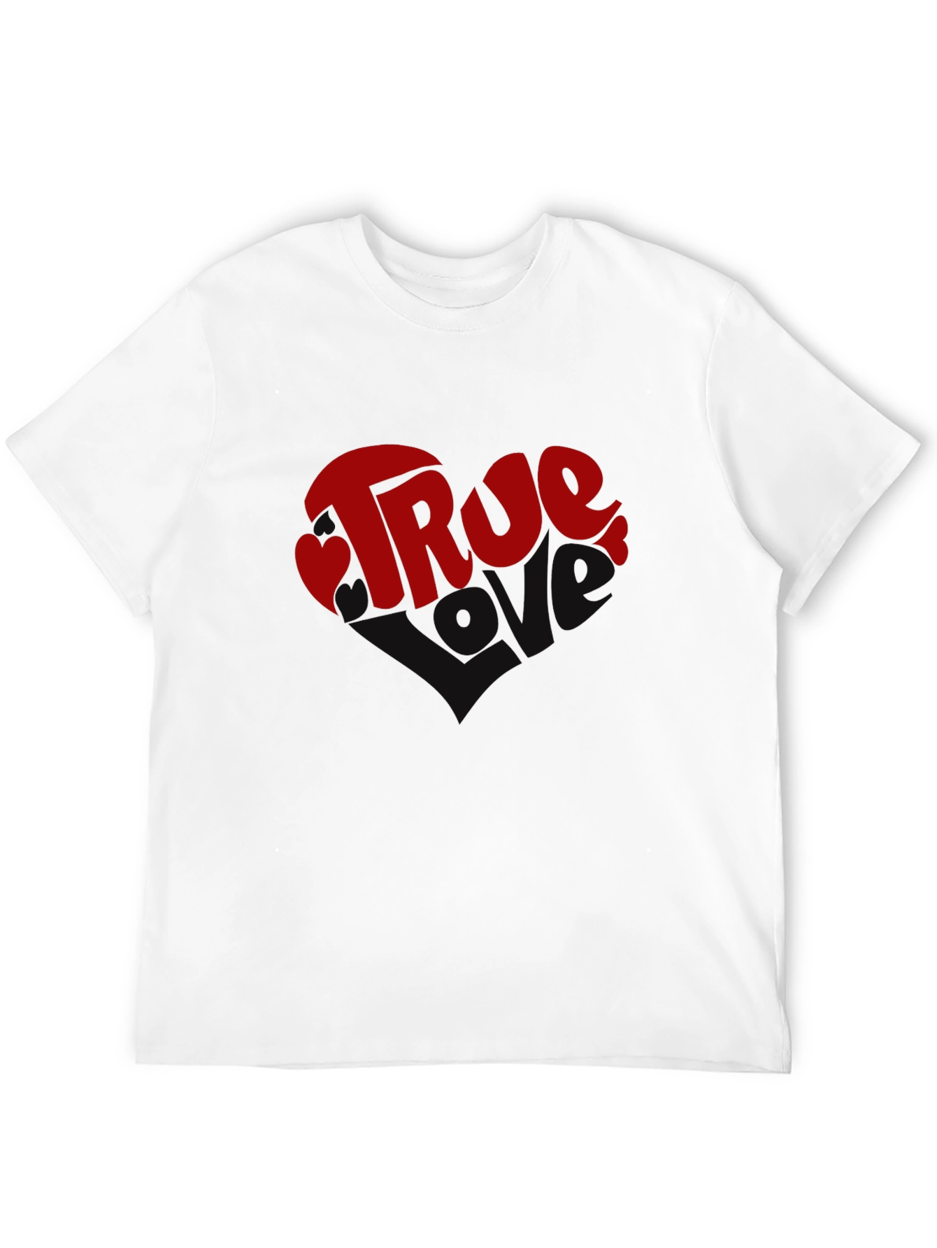 True Love Graphic Tee - Black T-Shirt