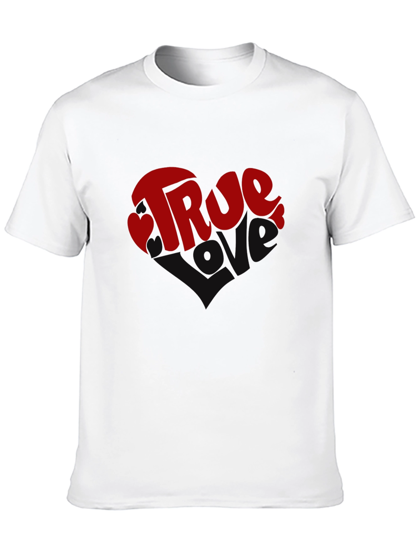 True Love Graphic Tee - Black T-Shirt