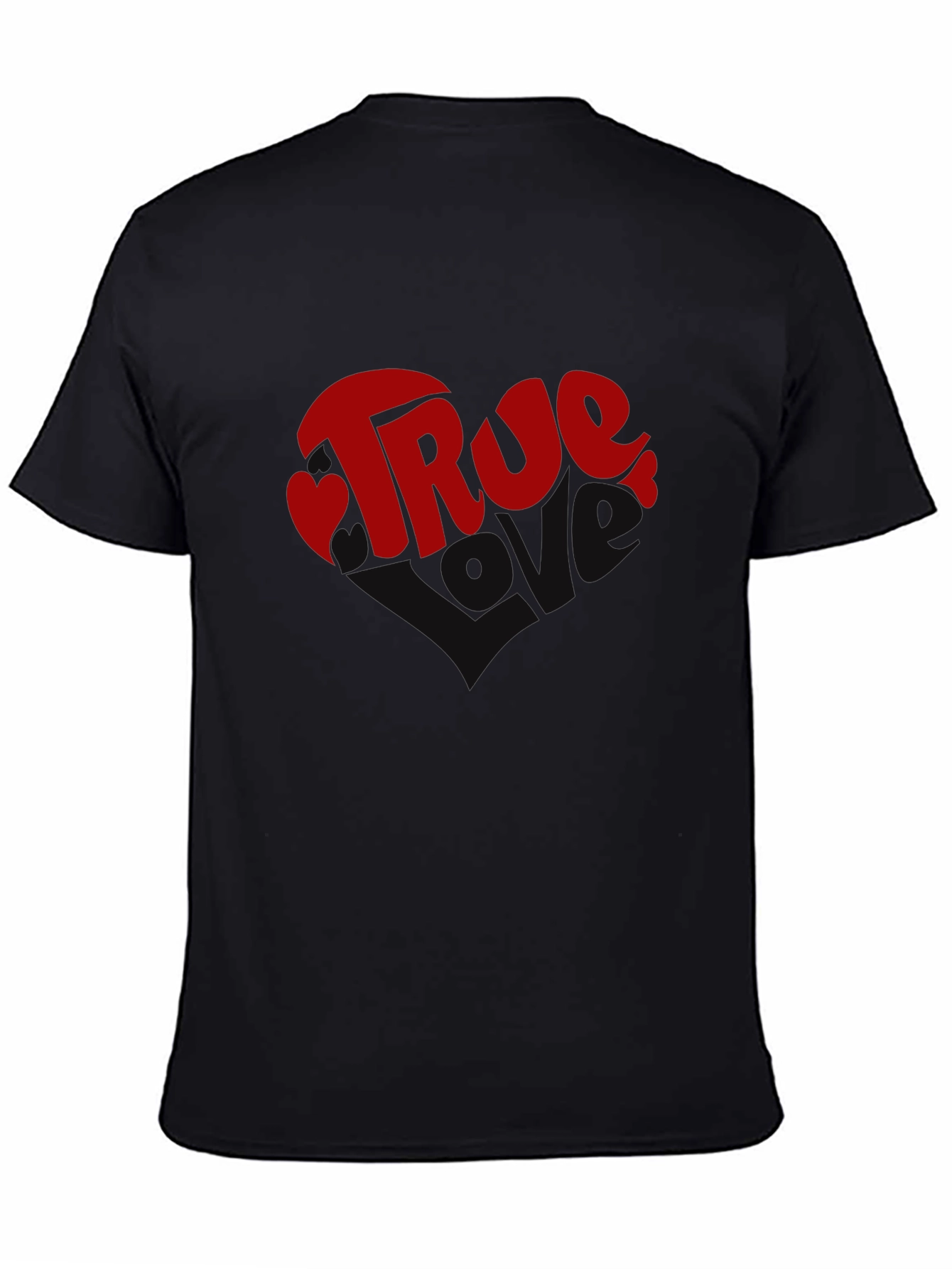 True Love Graphic Tee - Black T-Shirt