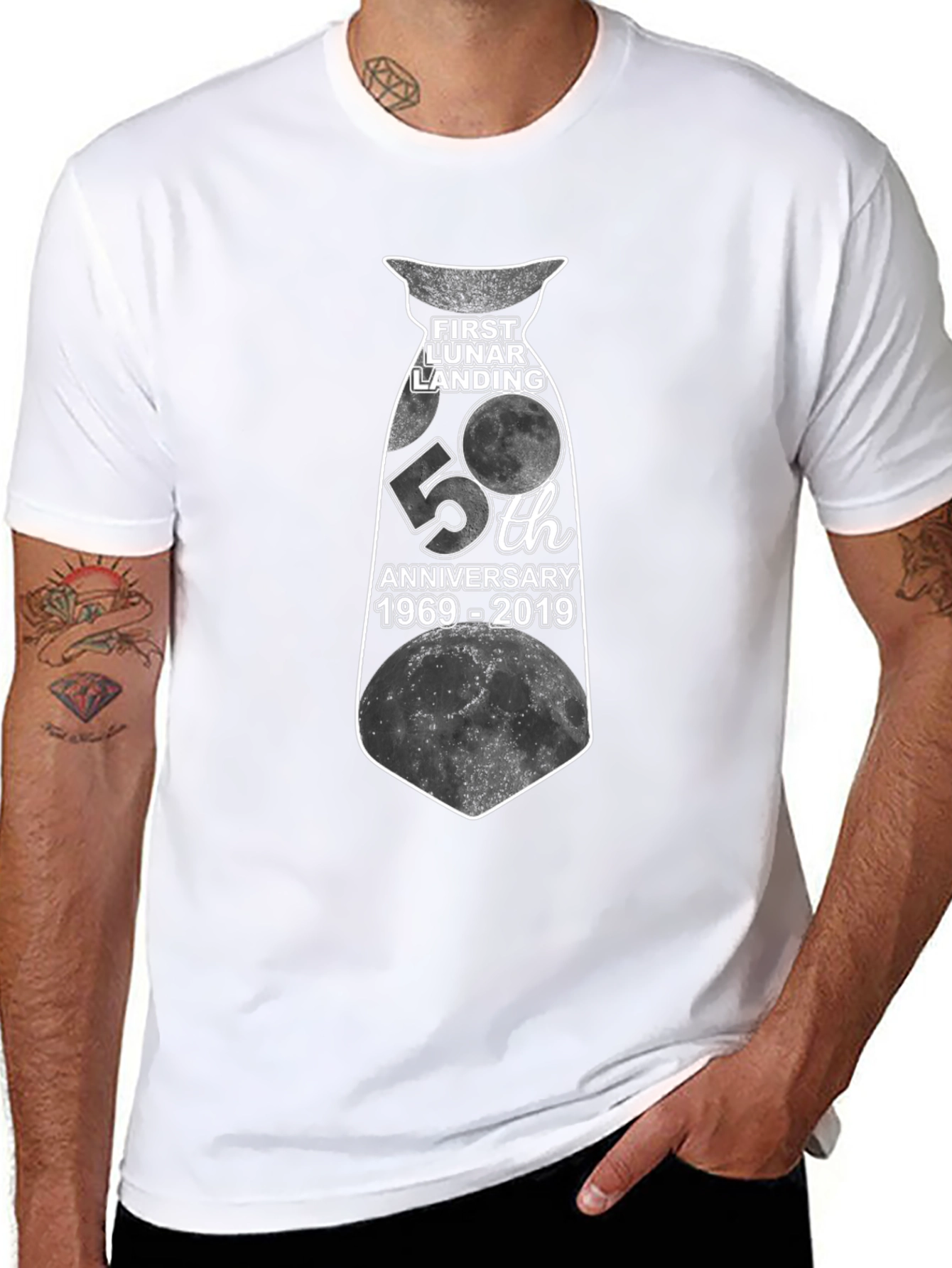 Lunar Landing 50th Anniversary Graphic Tee