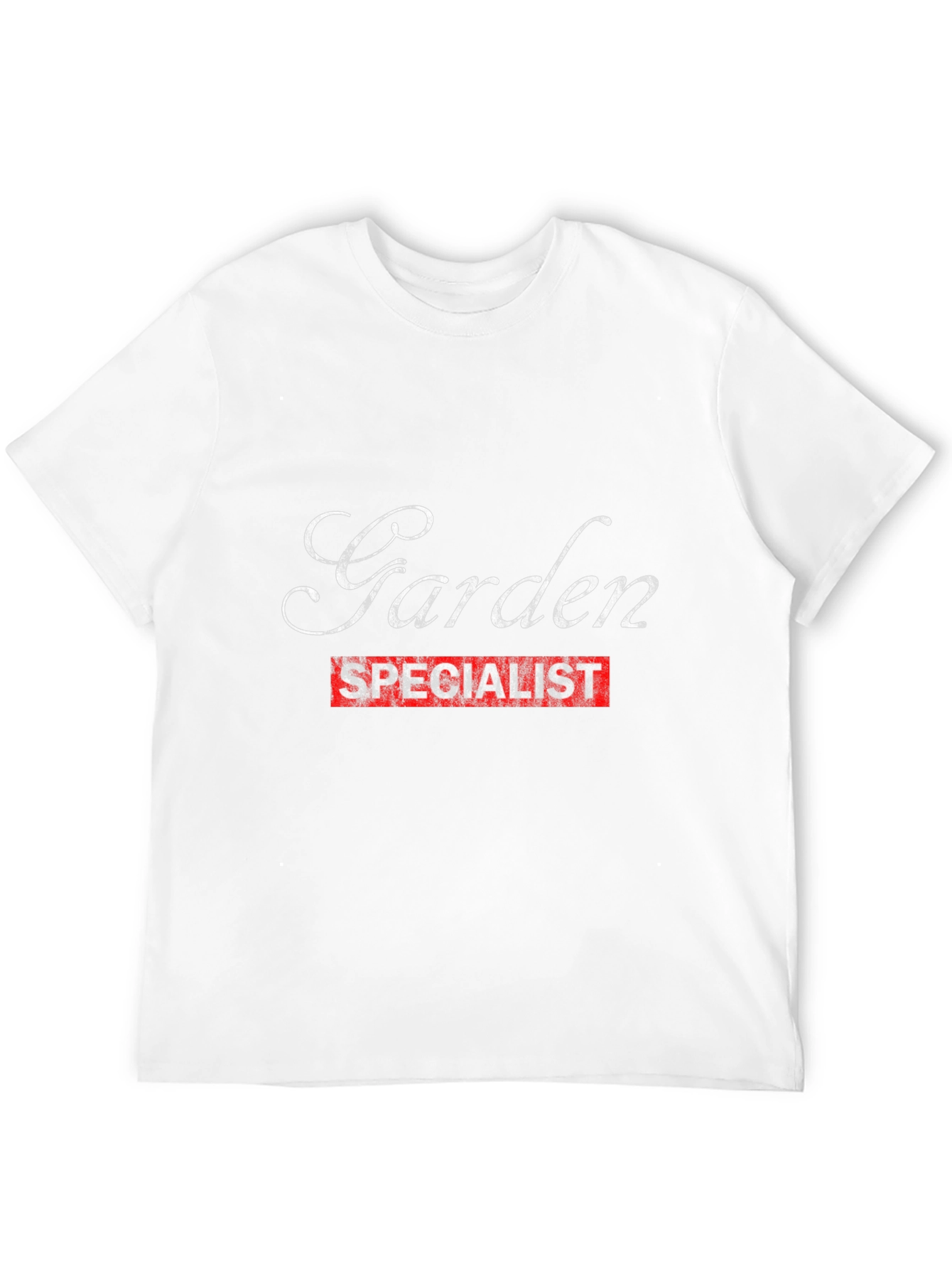 Garden Specialist T-Shirt - Black Graphic Tee