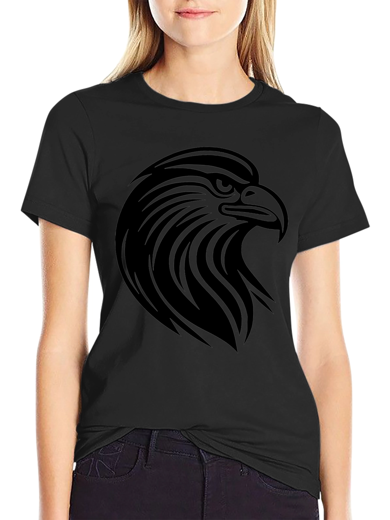Eagle Graphic Black T-Shirt