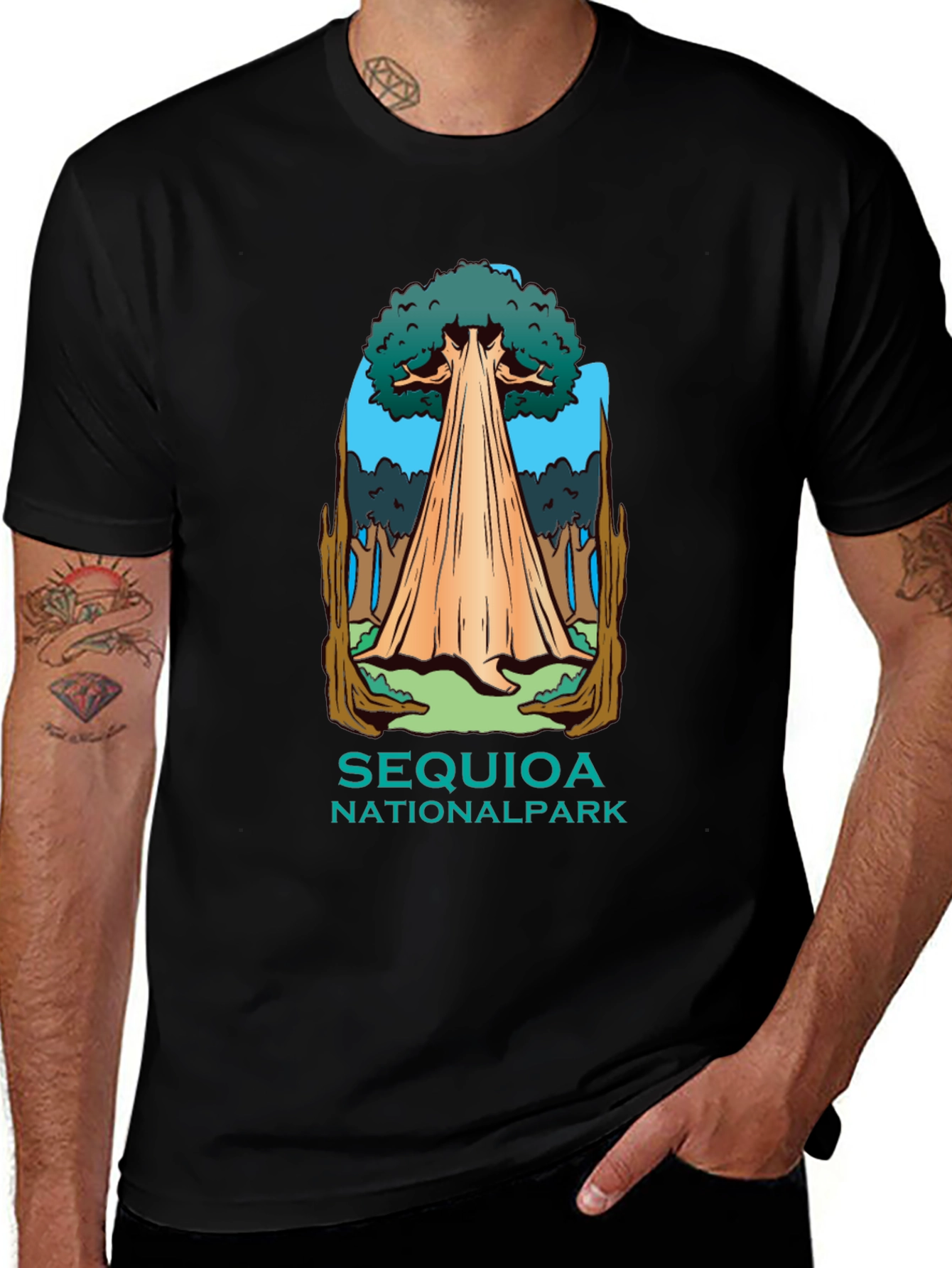 Sequoia National Park Graphic T-Shirt