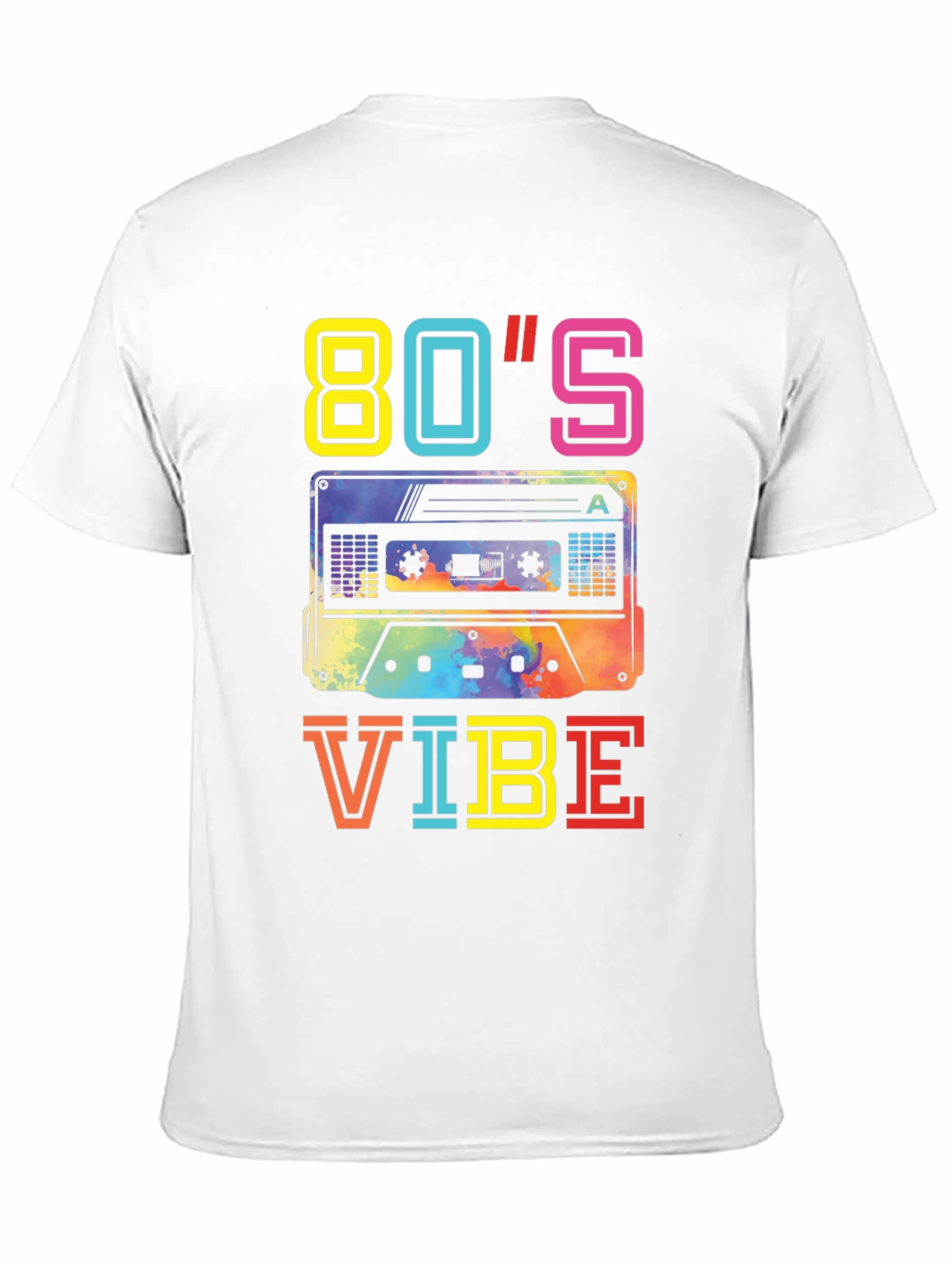 80s Vibe Cassette Tape Graphic T-Shirt