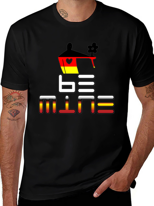 Be Mine Germany T-Shirt - Unique Love Design