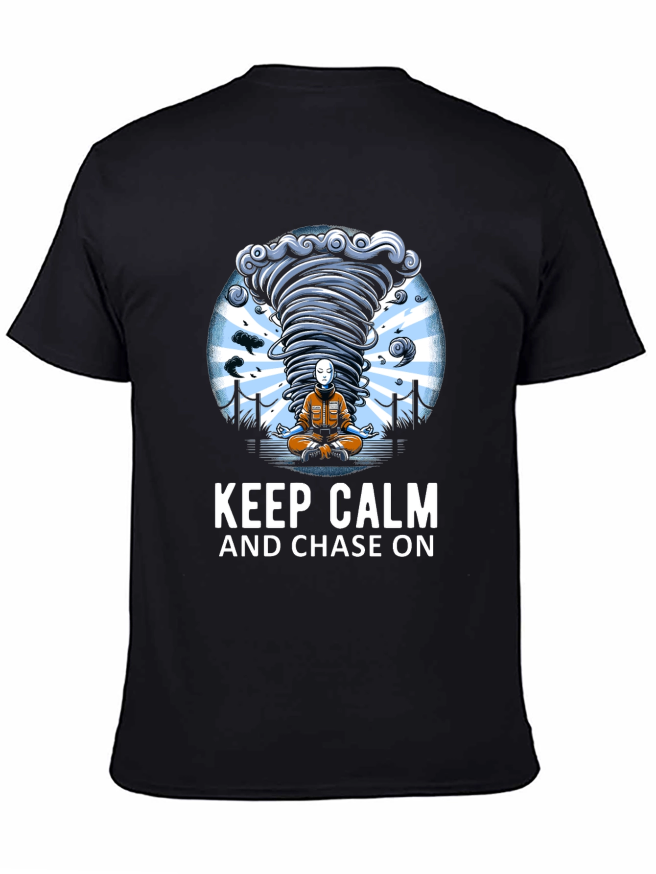 Keep Calm & Chase On Tornado T-Shirt