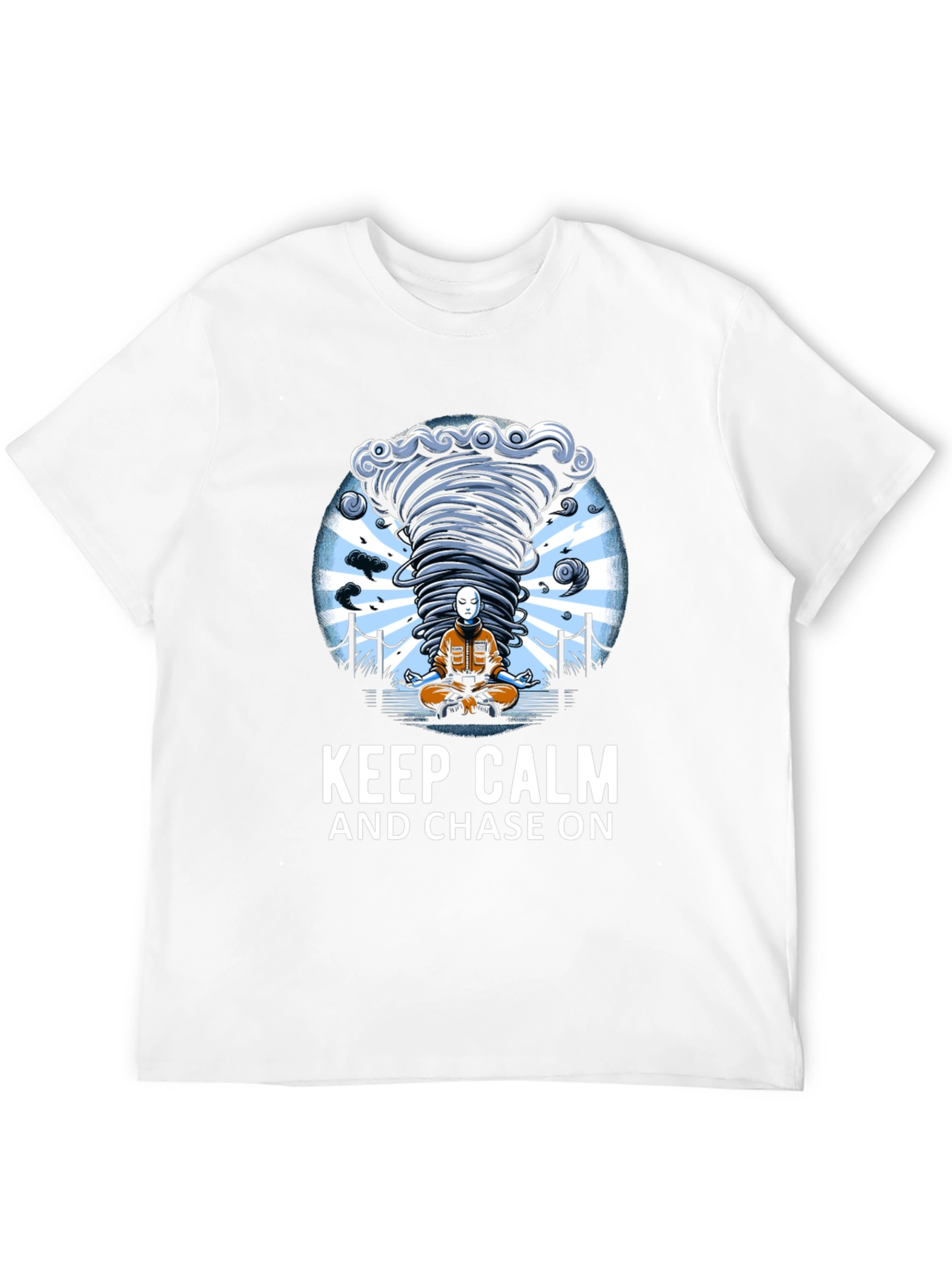 Keep Calm & Chase On Tornado T-Shirt
