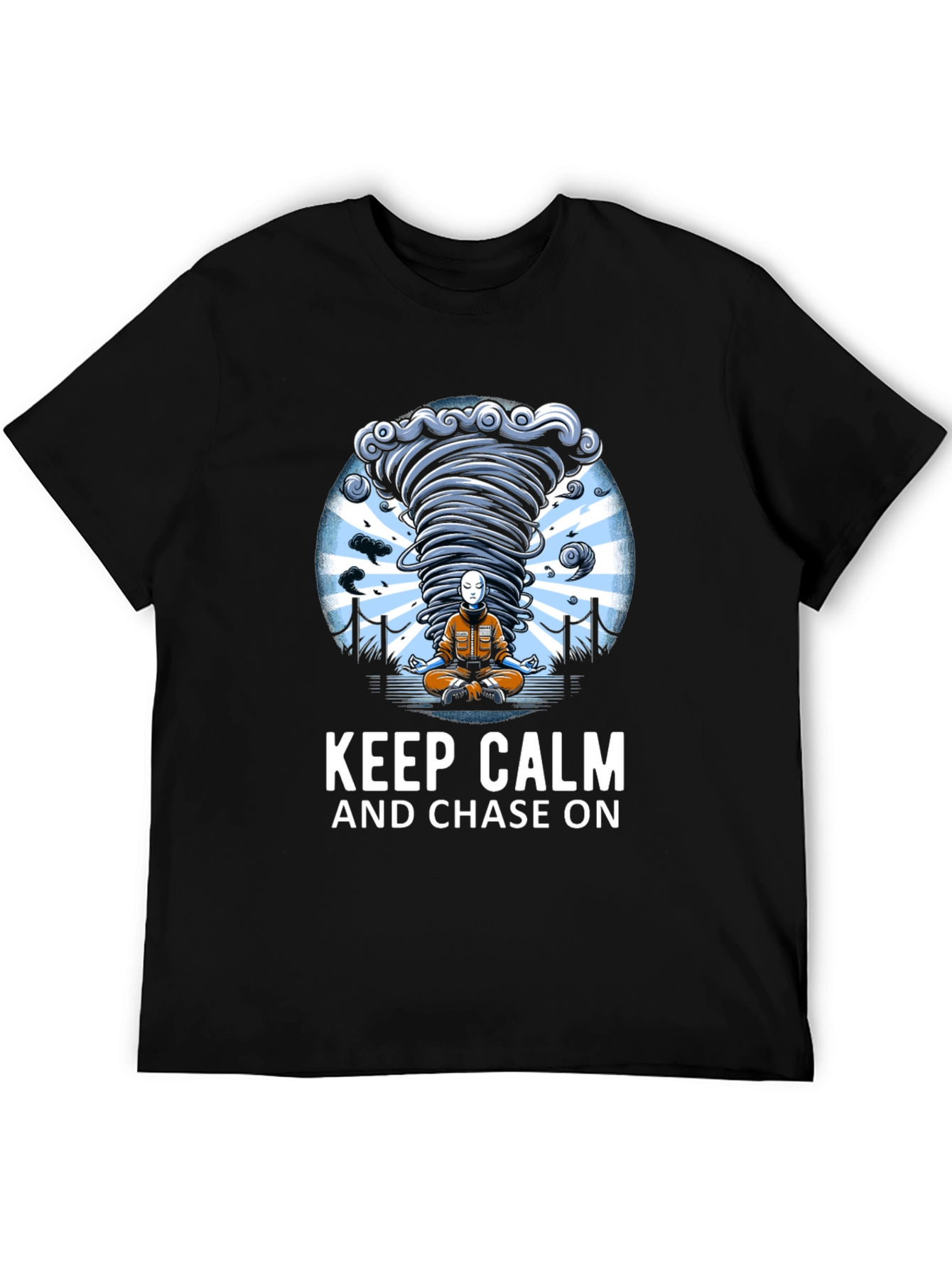 Keep Calm & Chase On Tornado T-Shirt