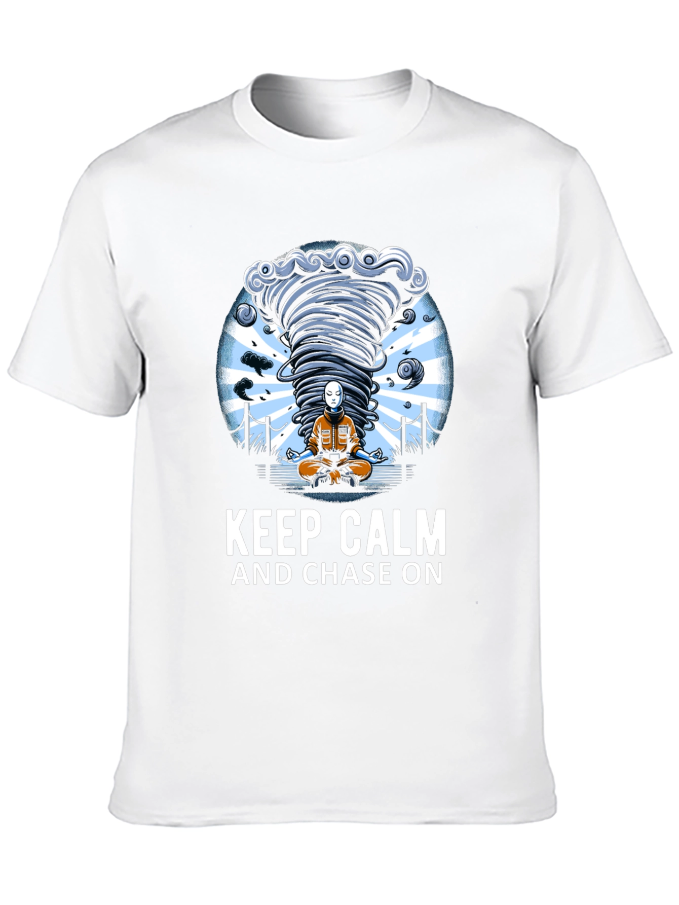 Keep Calm & Chase On Tornado T-Shirt