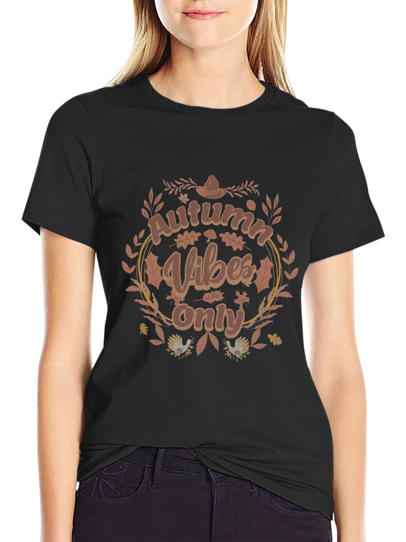 Autumn Vibes Only T-Shirt Fall Season Apparel