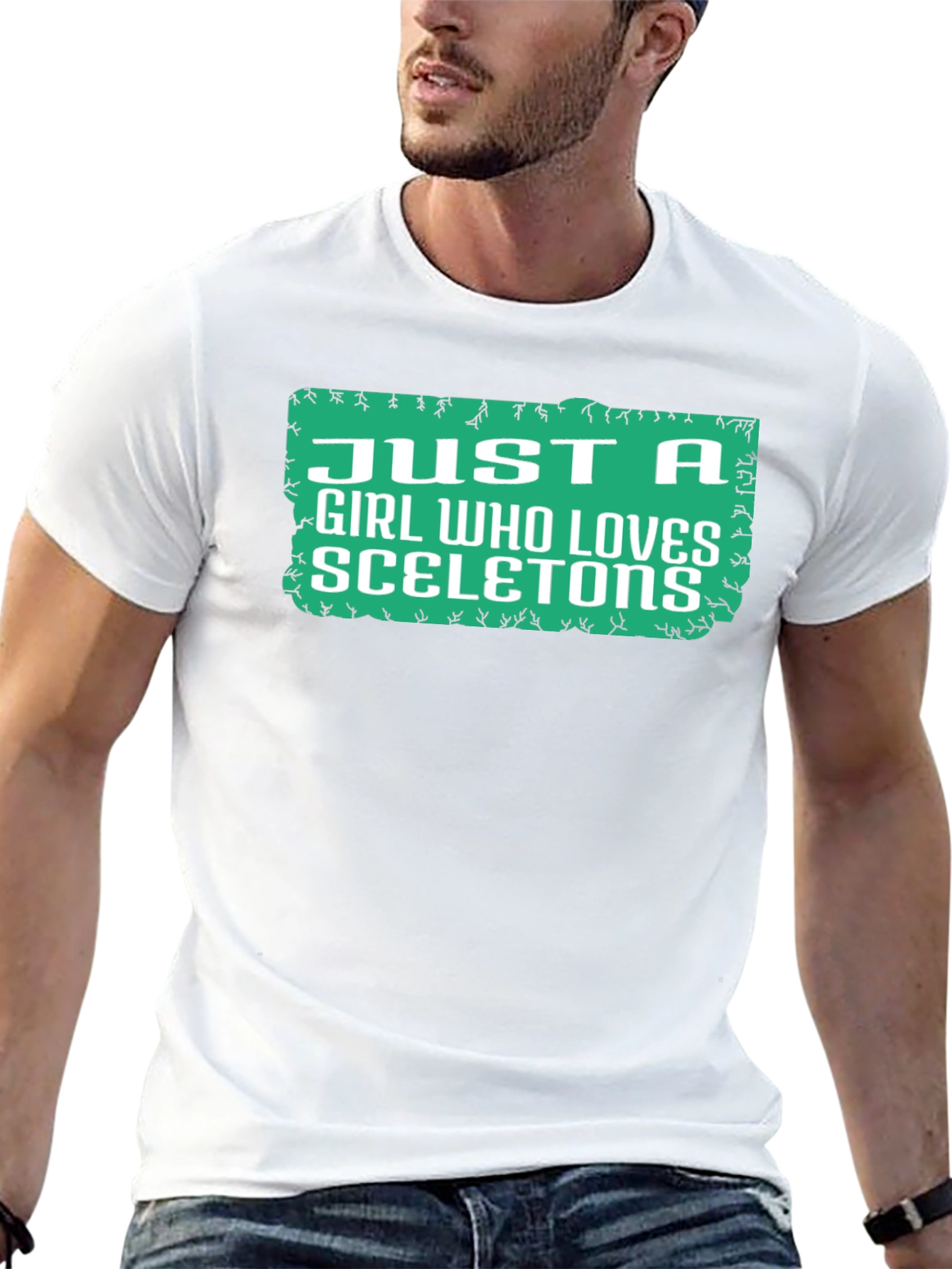 Skeleton Lover Graphic Tee - Novelty Gift