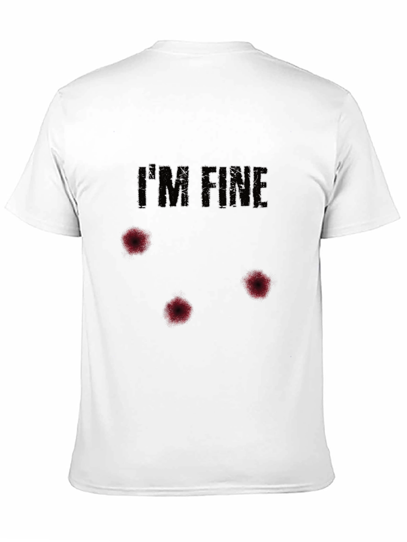 Im Fine Funny Graphic T-Shirt - Humor Tee